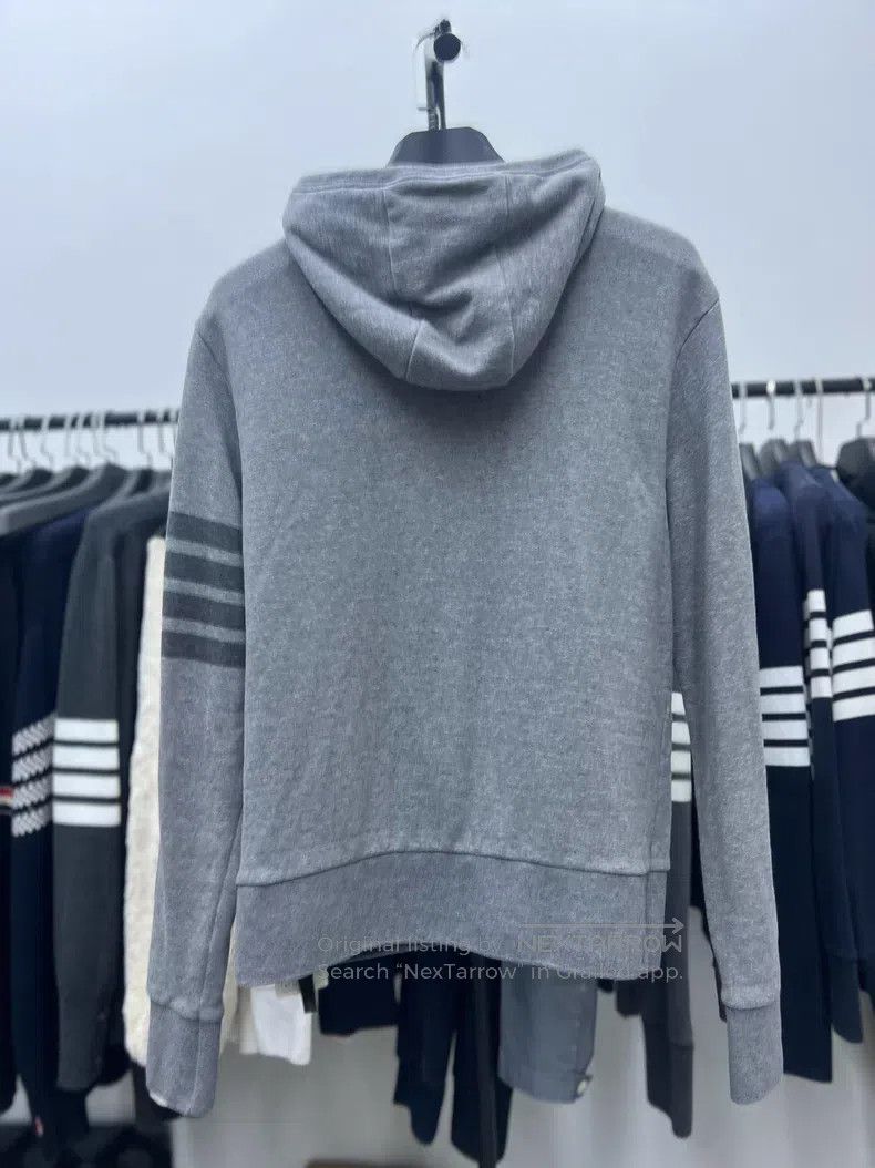 Thom Browne Thom Browne Gray Zip Jacket Size US L / EU 52-54 / 3 - 2 Thumbnail