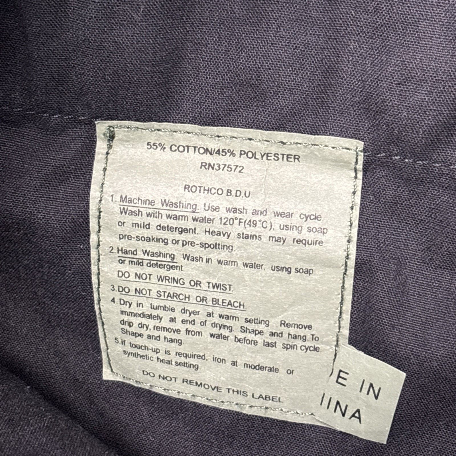& Other Stories US Army Cargo Pants Mens XL 39/32 Camouflage Canvas Size US 39 - 6 Thumbnail