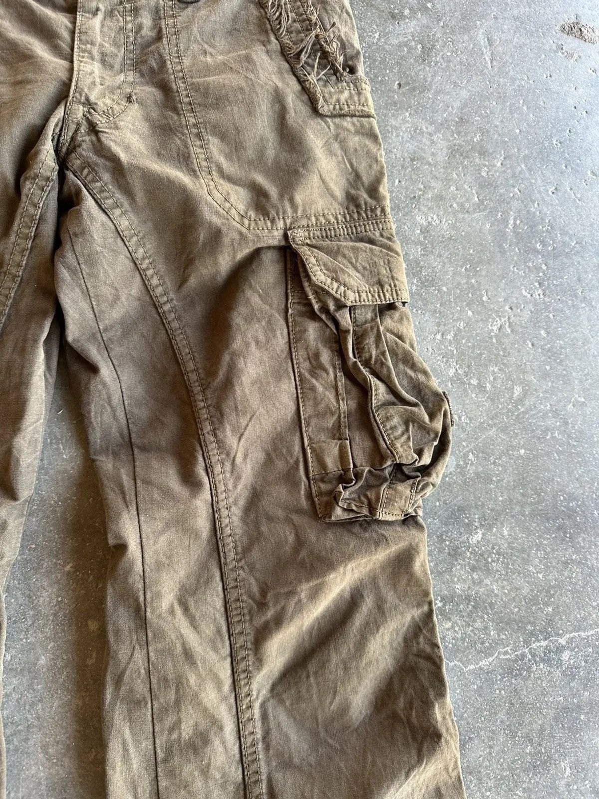 Surplus Research SEND OFFER🍁VINTAGE SURPLUS JAPAN 3D POCKET RARE CARGO PANTS Size US 29 - 4 Thumbnail