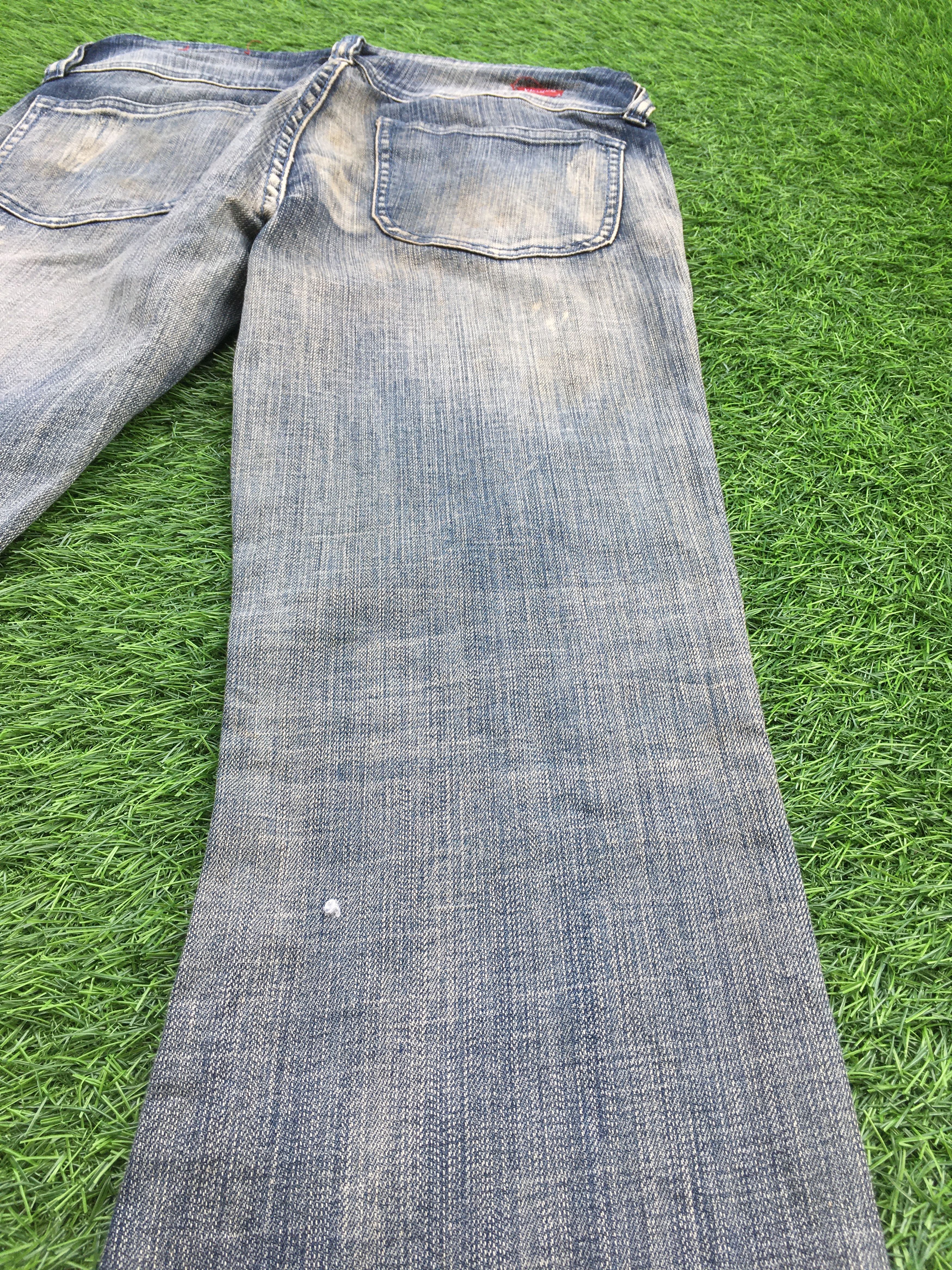 Japanese Brand Japanese Low Waist Flared Jeans #D-987 Size 29" - 7 Thumbnail