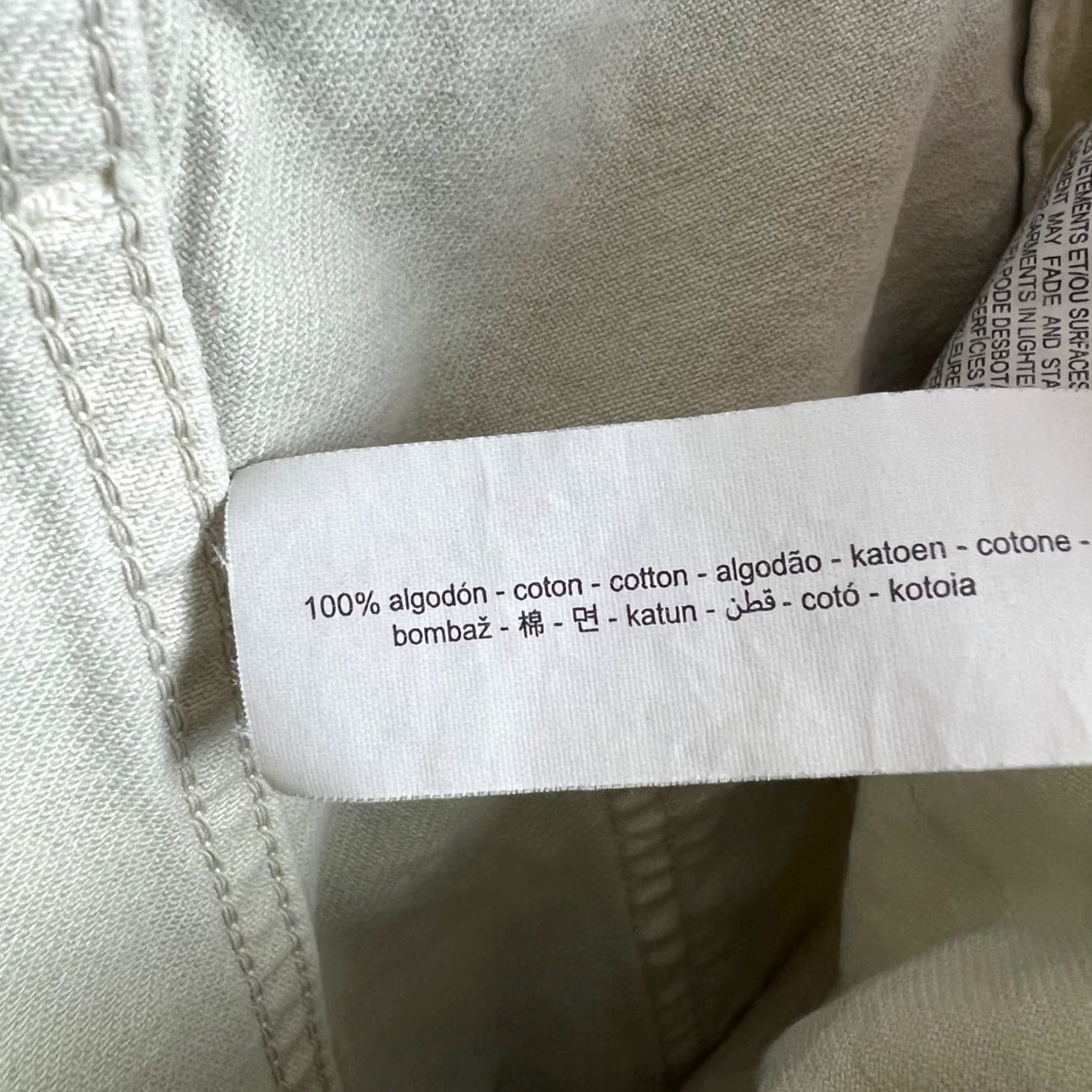 Zara VINTAGE Zara Womens XS Light Green Cotton Cargo Wrap Shorts Size 26" / US 2 / IT 38 - 4 Thumbnail