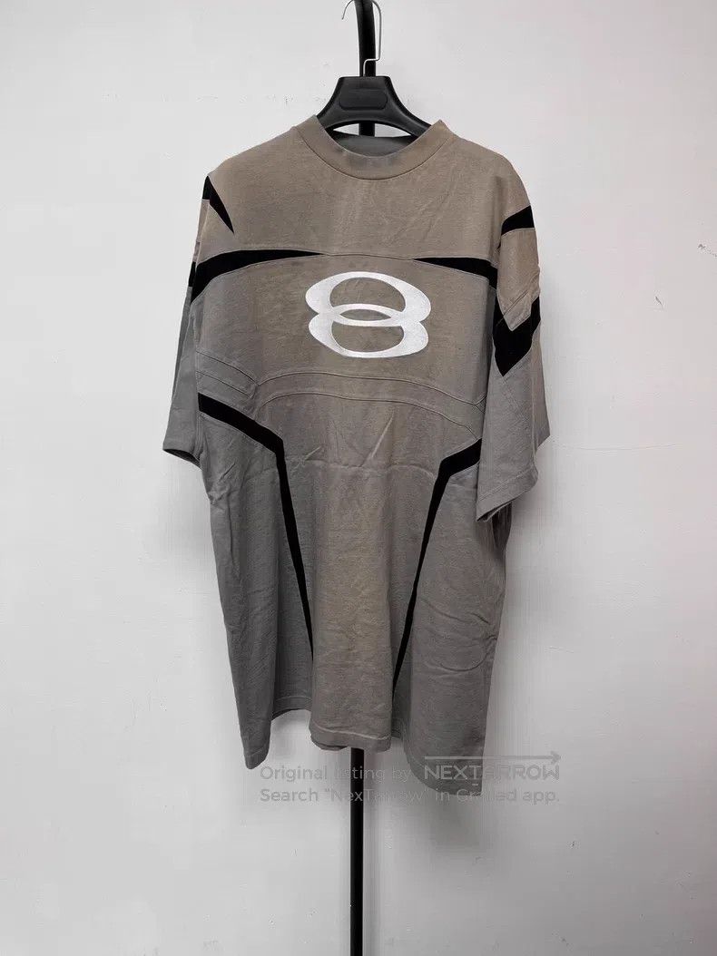 Balenciaga Balenciaga Logo Printed Round Neck Short Sleeve T-Shirt Size US L / EU 52-54 / 3 - 1 Thumbnail