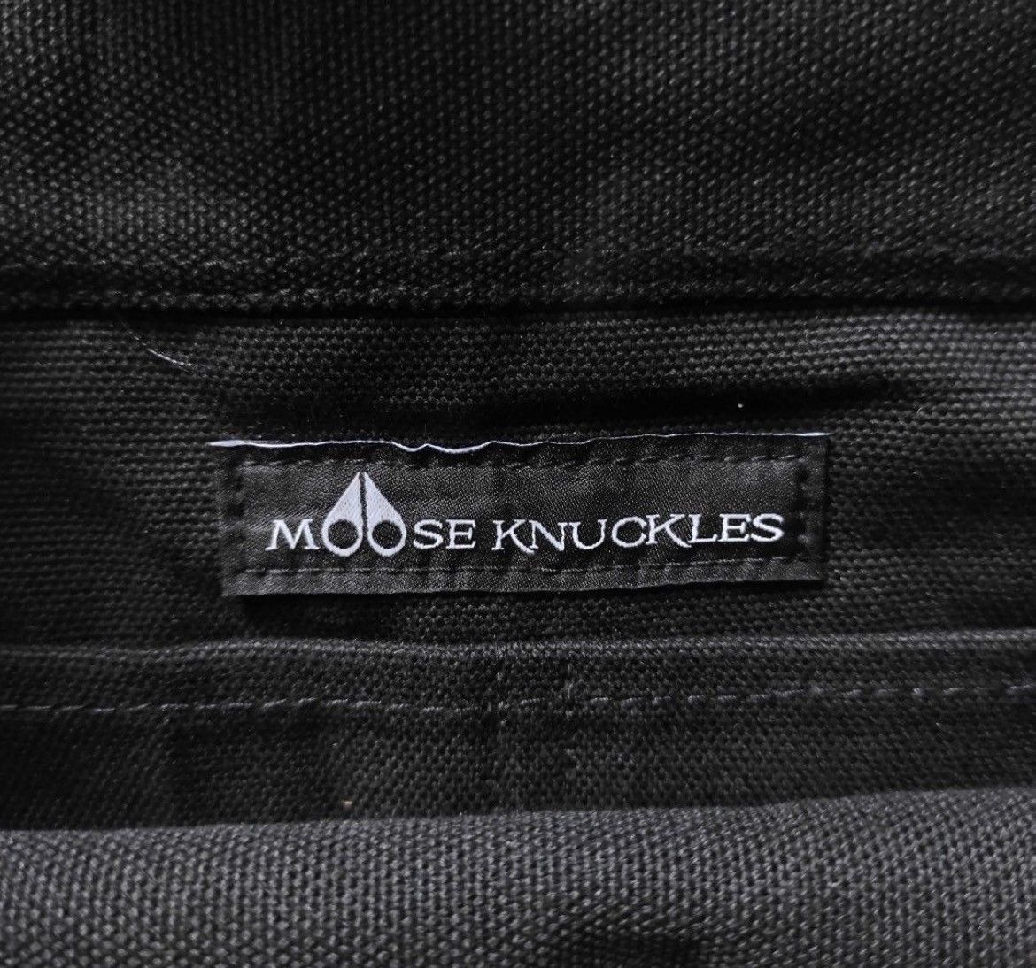 Moose Knuckles Authentic Moose Knuckles Canvas 2Way Bag Size ONE SIZE - 9 Thumbnail