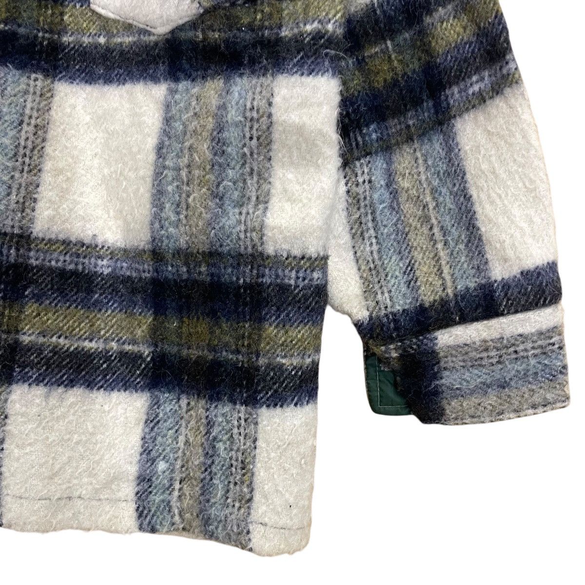 Japanese Brand Wool Checked Flanel Issey Miyake Style Jacket Size US M / EU 48-50 / 2 - 5 Thumbnail