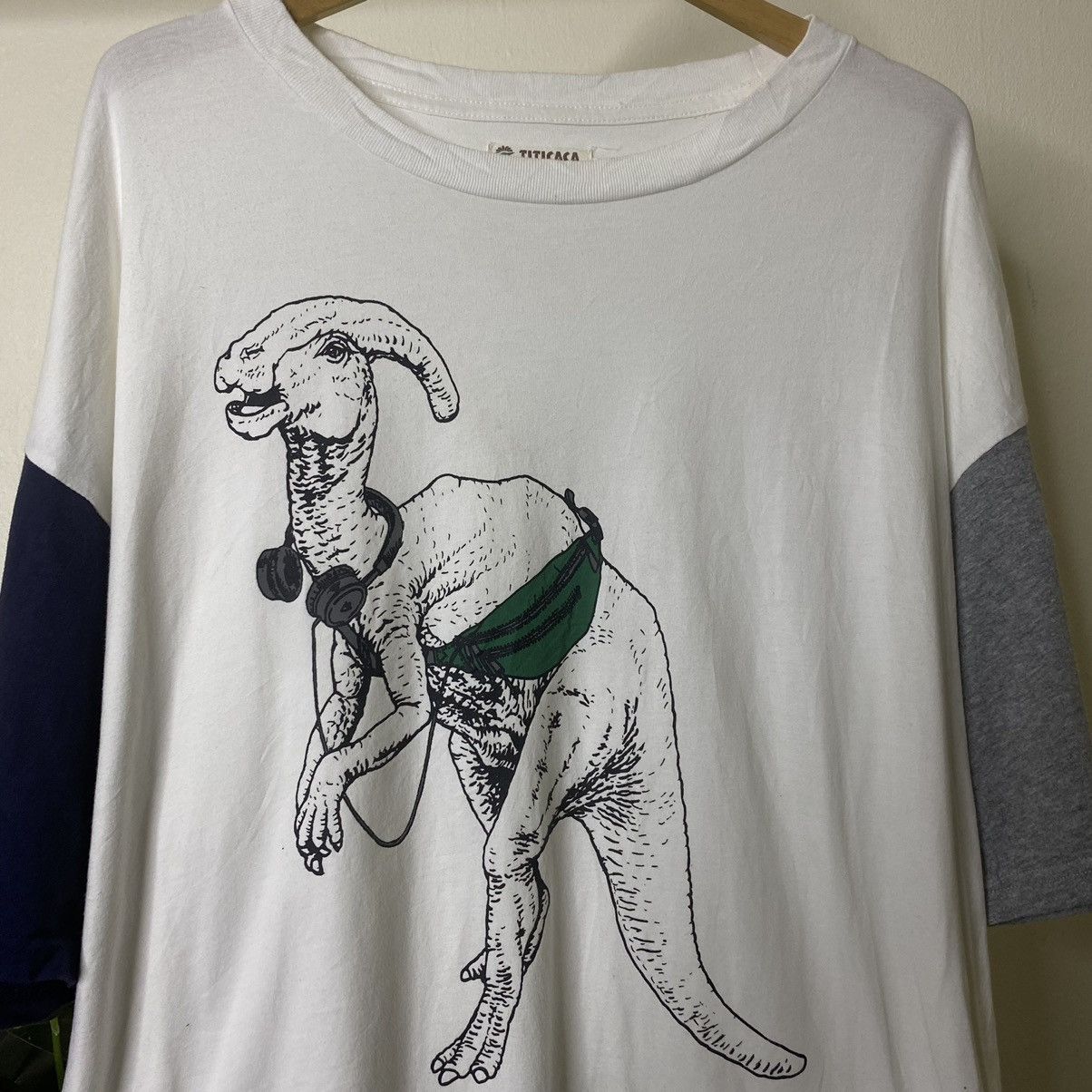 Japanese Brand Japanese Brand x Titicaca Dinosaur Tee Size US M / EU 48-50 / 2 - 2 Thumbnail