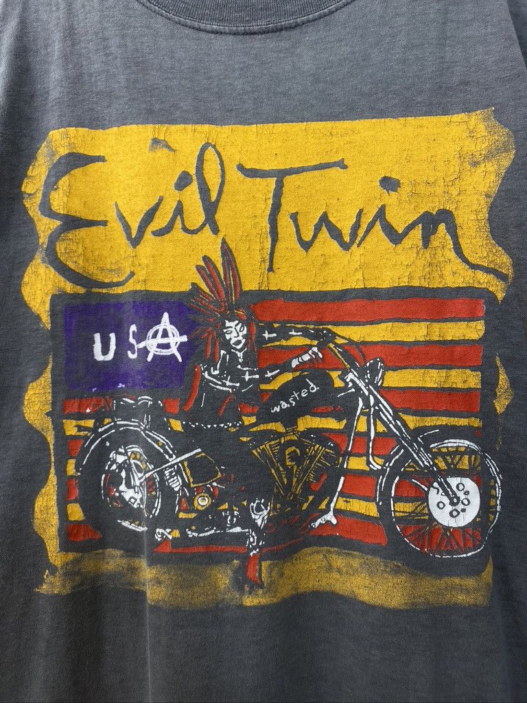 Vintage 1992 Vintage Love/Hate Evil Twin Wasted In USA Tour Band Tee Size US L / EU 52-54 / 3 - 5 Thumbnail