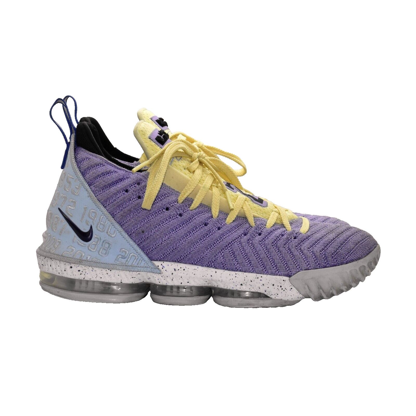 Nike NIKE LeBron 16 Lakers Heritage Atomic Shoes CK4765-500 Sz 11 Size US 11 / EU 44 - 2 Thumbnail