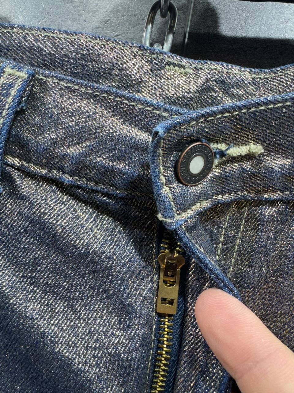 Other Levi's 517 Premium Bootcut Jeans Golden Spurs Gold Wash Size US 33 - 10 Thumbnail