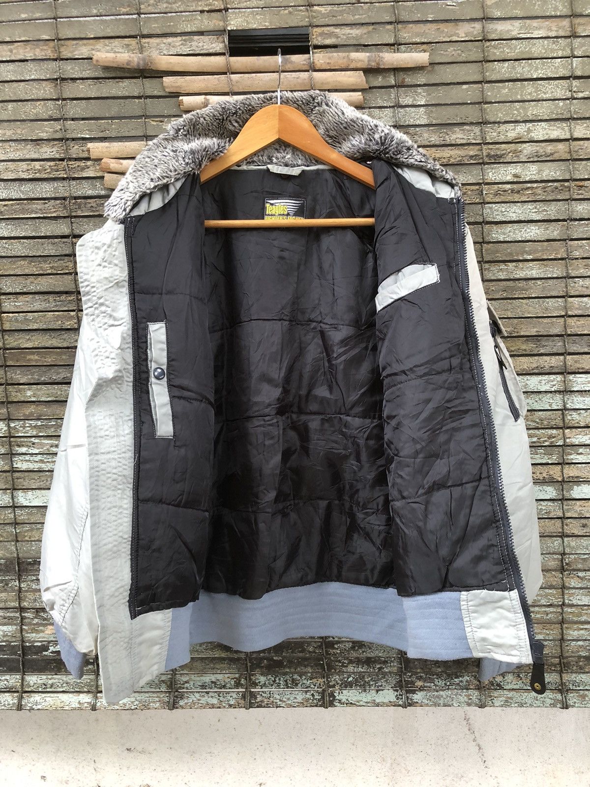 Alpha Industries Vintage Teagles Fighters Jacket Bomber Jacket Size US XL / EU 56 / 4 - 19 Thumbnail