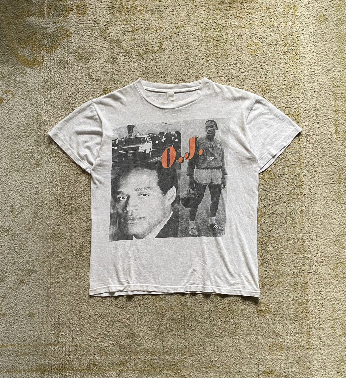 Rap Tees × Vintage Vintage OJ Simpson Rare Rap tee Size US L / EU 52-54 / 3 - 1 Thumbnail
