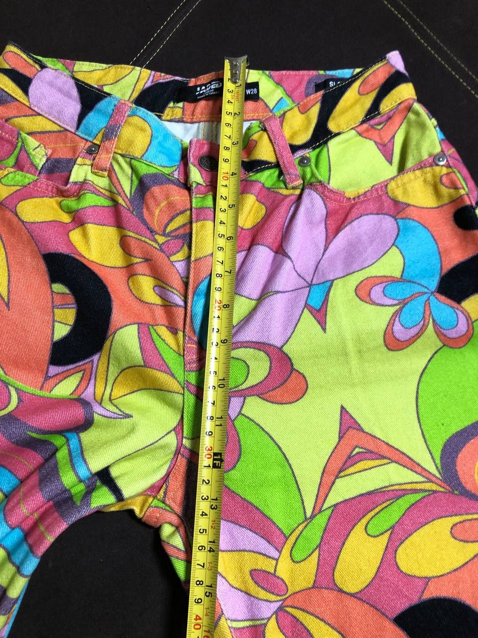 Jaded London Jaded London Tattoo Slouchy Fit Jeans Multicoloured print Size 28" / US 6 / IT 42 - 10 Thumbnail