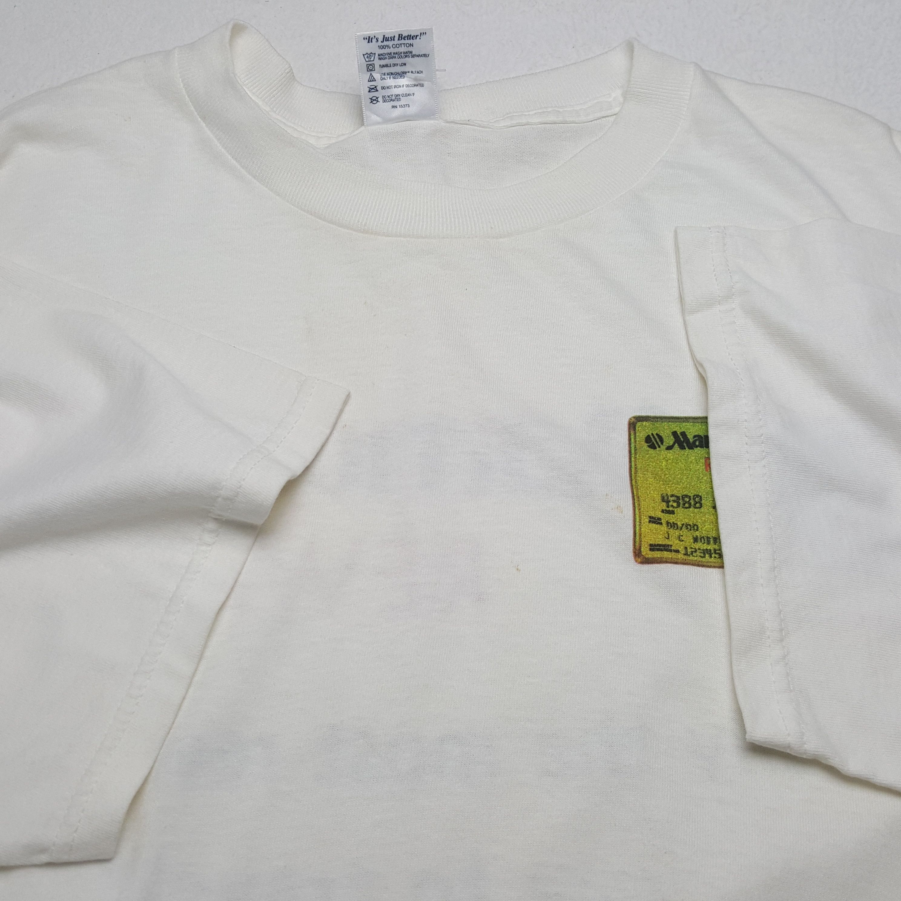 Vintage Vintage 90's MARRIOT REWARDS Visa MasterCard T-Shirt Size US XL / EU 56 / 4 - 7 Thumbnail