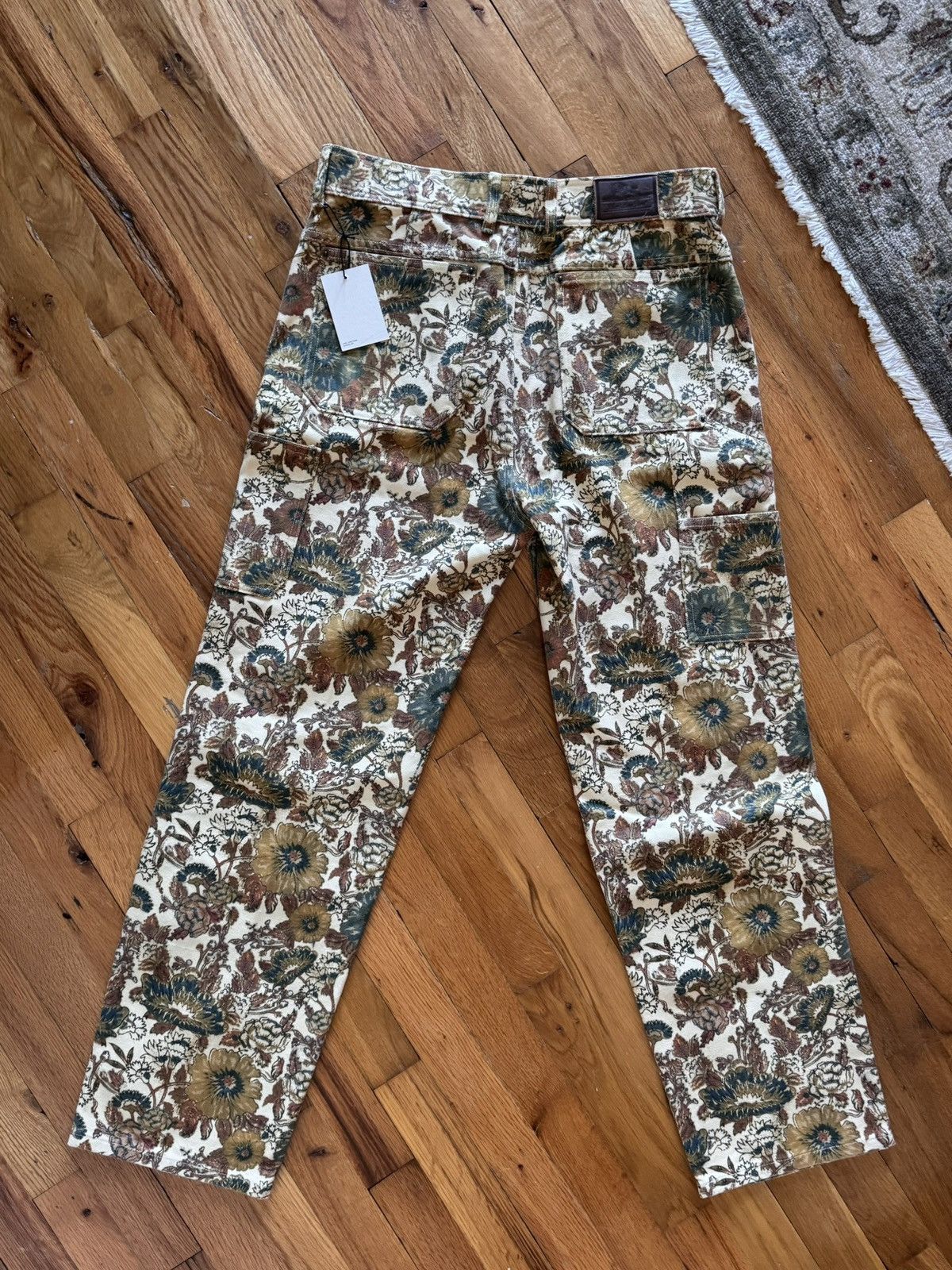 Aime Leon Dore Flower Print Carpenter Denim Size US 32 / EU 48 - 1 Thumbnail