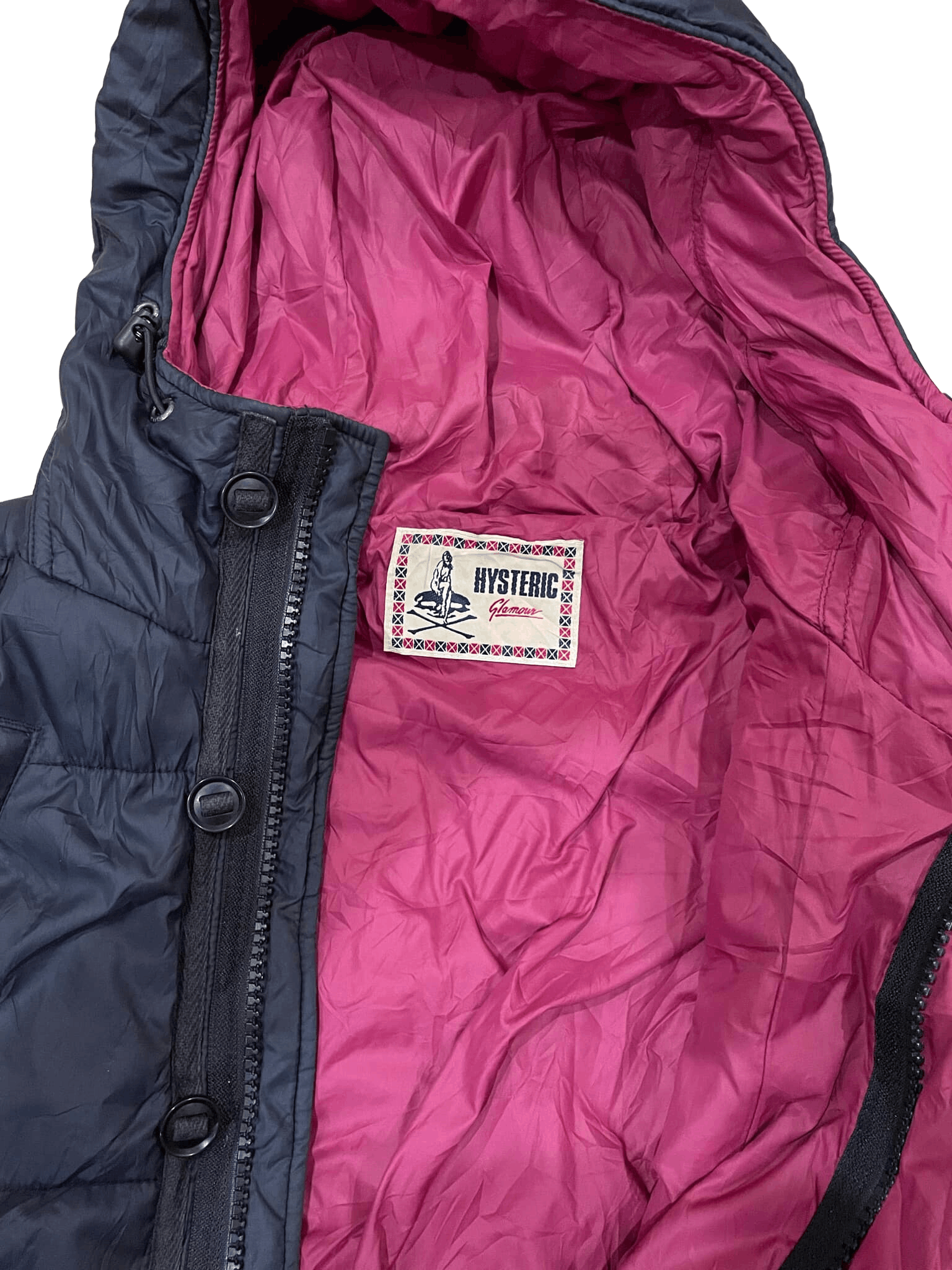 Hysteric Glamour Vintage Hysteric Glamour Patchwork Puffer Jacket Size M / US 6-8 / IT 42-44 - 2 Thumbnail