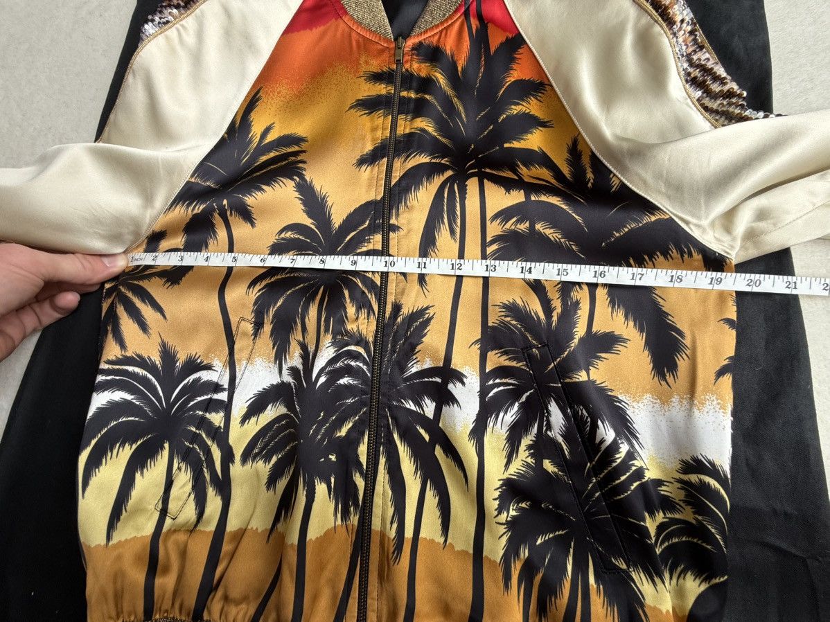Hedi Slimane × Saint Laurent Paris SS16 Iconic Saint Laurent palm tree runway sequin teddy 42 Size US S / EU 44-46 / 1 - 4 Thumbnail