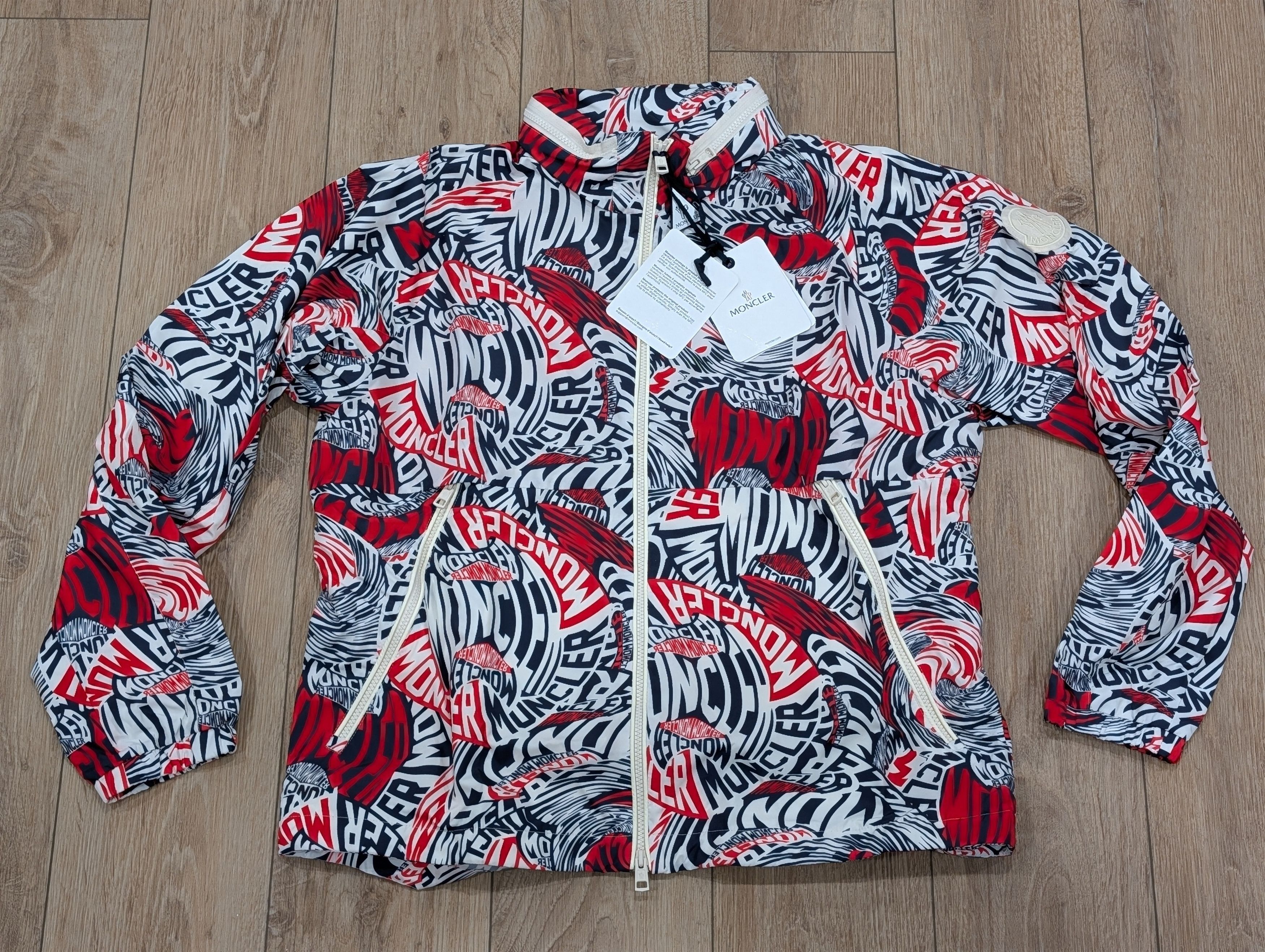 Moncler MONCLER "Ornain" Windbreaker Jacket Navy/Red/White 5 - 2XL Size US XXL / EU 58 / 5 - 1 Thumbnail