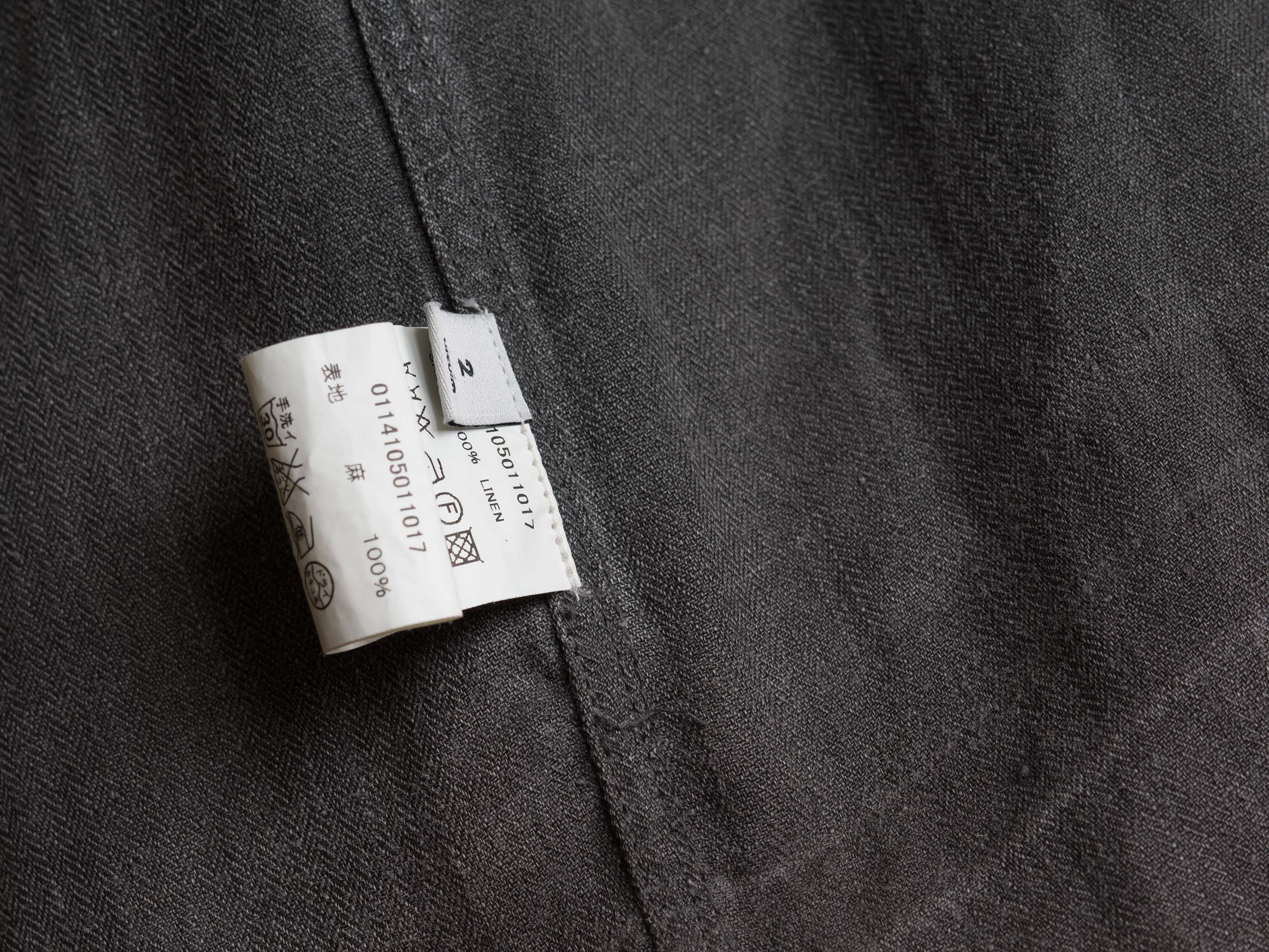 Visvim SS2014 VISVIM LONG RIDER SHIRT HERRINGBONE LINEN Size US M / EU 48-50 / 2 - 11 Thumbnail