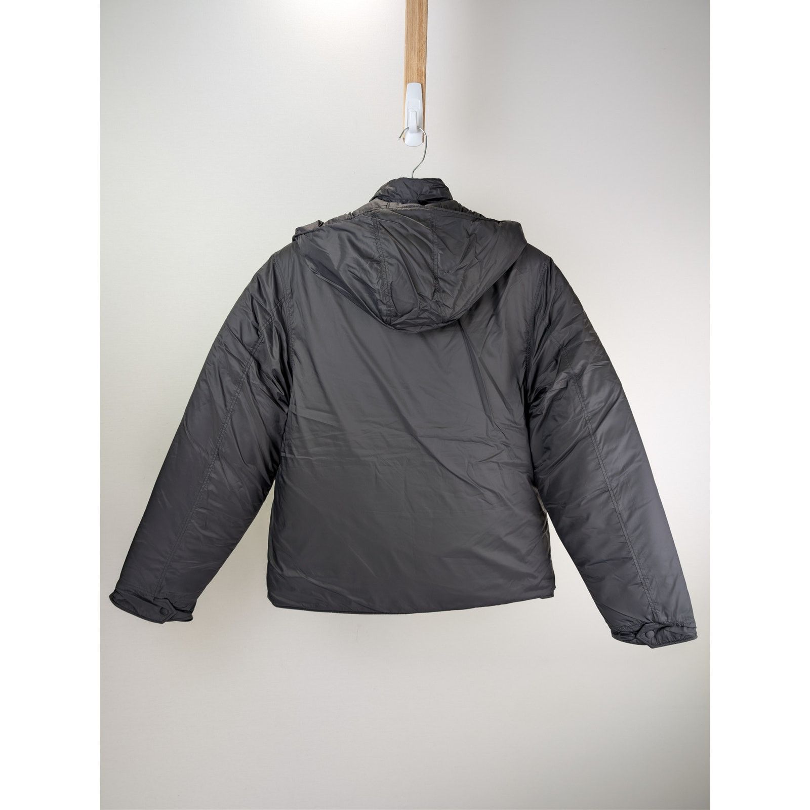 Officine Generale o1rshd1 Shell Hooded Jacket in Black Size US M / EU 48-50 / 2 - 10 Thumbnail