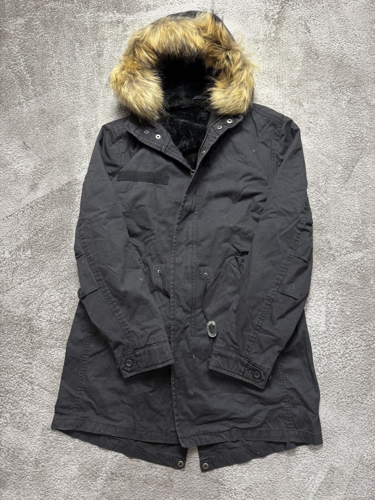 14th Addiction Faux fur hoodie parka style ifsixwasnine lgb Size US M / EU 48-50 / 2 - 4 Thumbnail