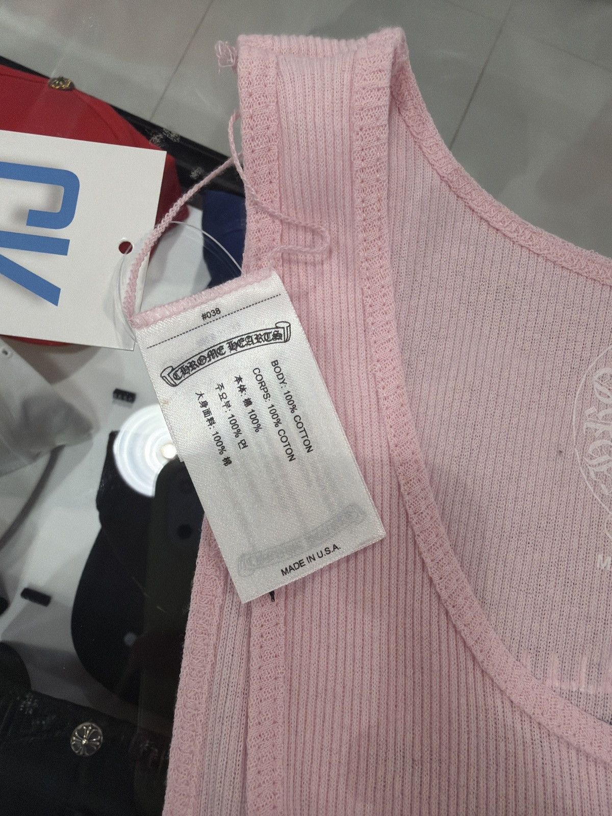 Chrome Hearts × Deadly Doll Chrome Hearts Deadly Doll Rib Tank Size US XL / EU 56 / 4 - 7 Thumbnail