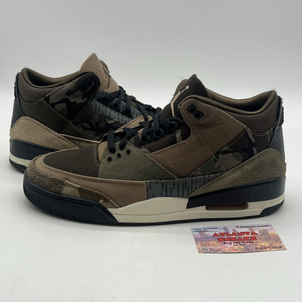 Jordan Brand Air Jordan 3 patchwork Size US 12 / EU 45 - 1 Thumbnail