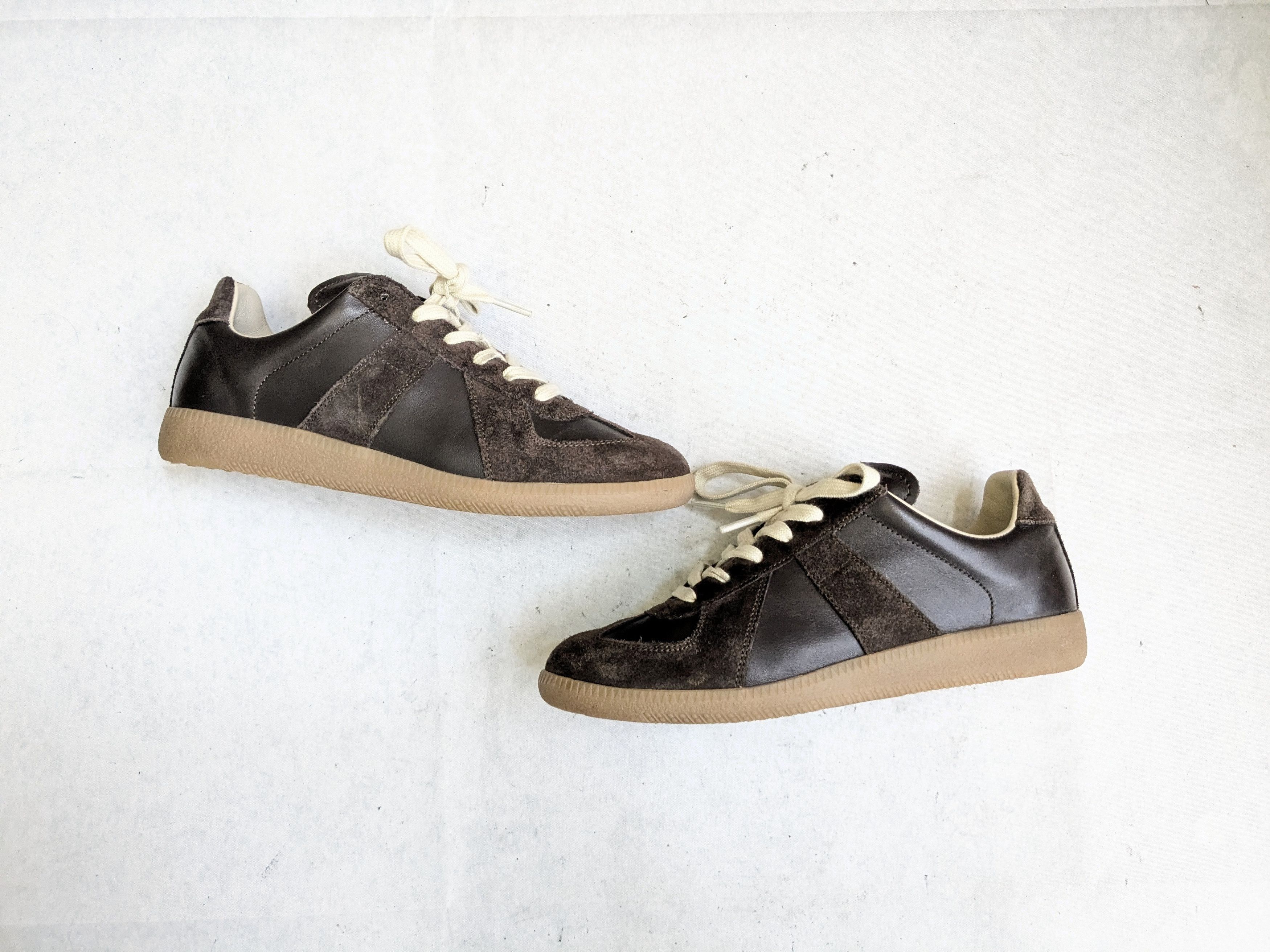 Maison Margiela Maison Margiela Replica GAT Sneakers 37.5 7.5 Taupe Size US 7.5 / IT 37.5 - 1 Thumbnail