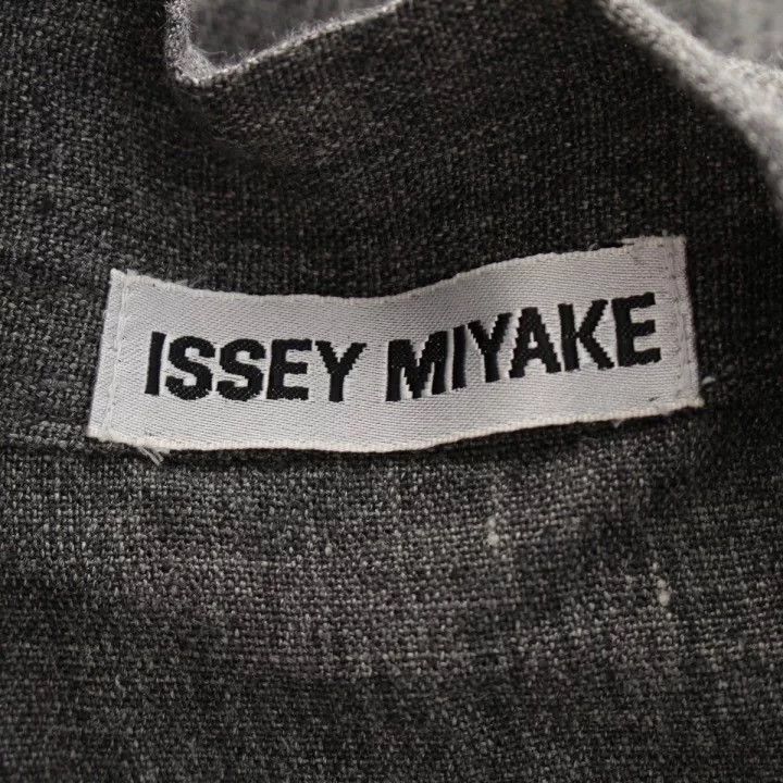 Issey Miyake Issey Miyake A grey linen coat for work Size L / US 10 / IT 46 - 7 Thumbnail