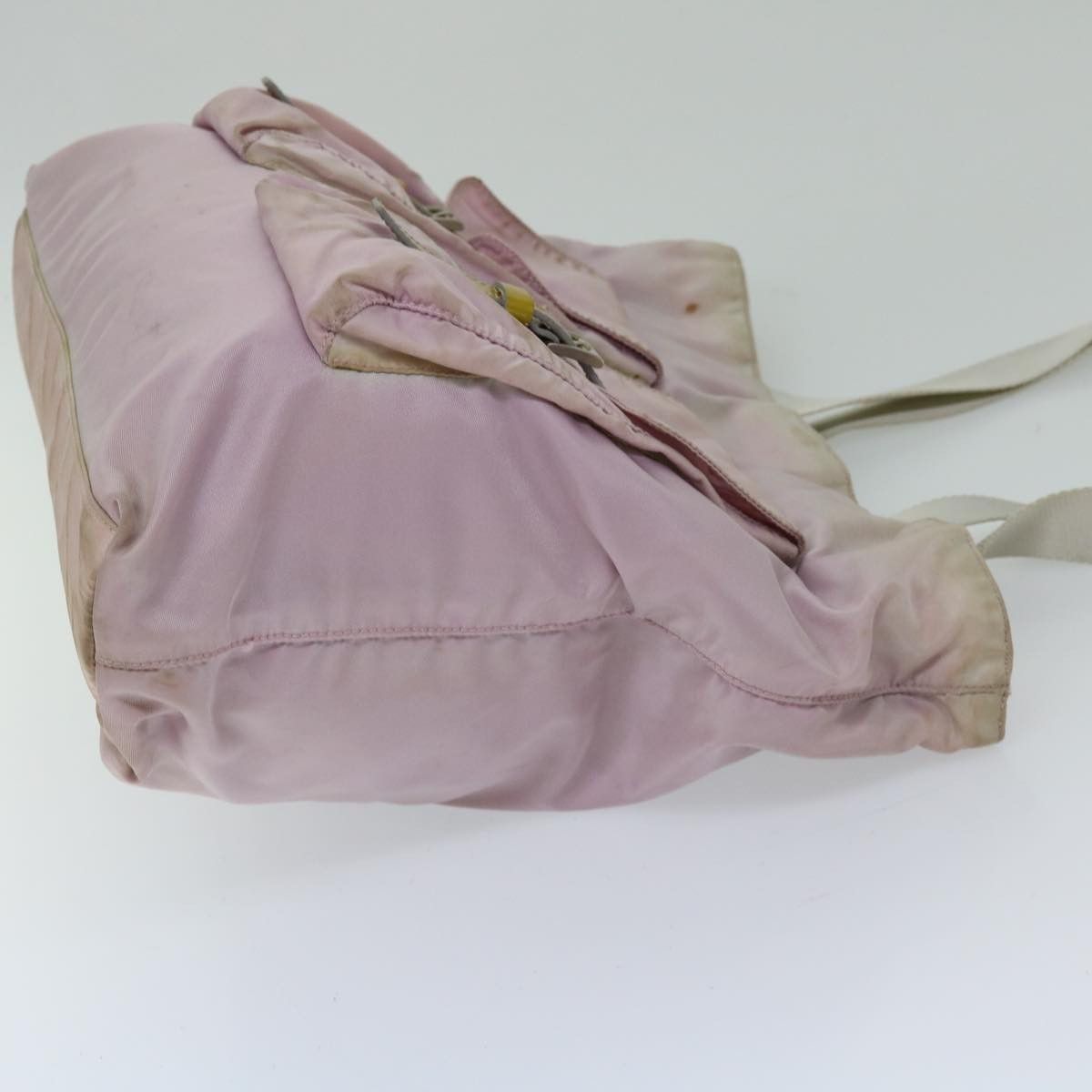 Prada PRADA Tote Bag Nylon Pink Size ONE SIZE - 4 Thumbnail