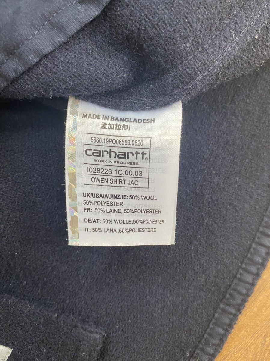 Carhartt Carhartt Navy Overshirt (M) Size US M / EU 48-50 / 2 - 3 Thumbnail