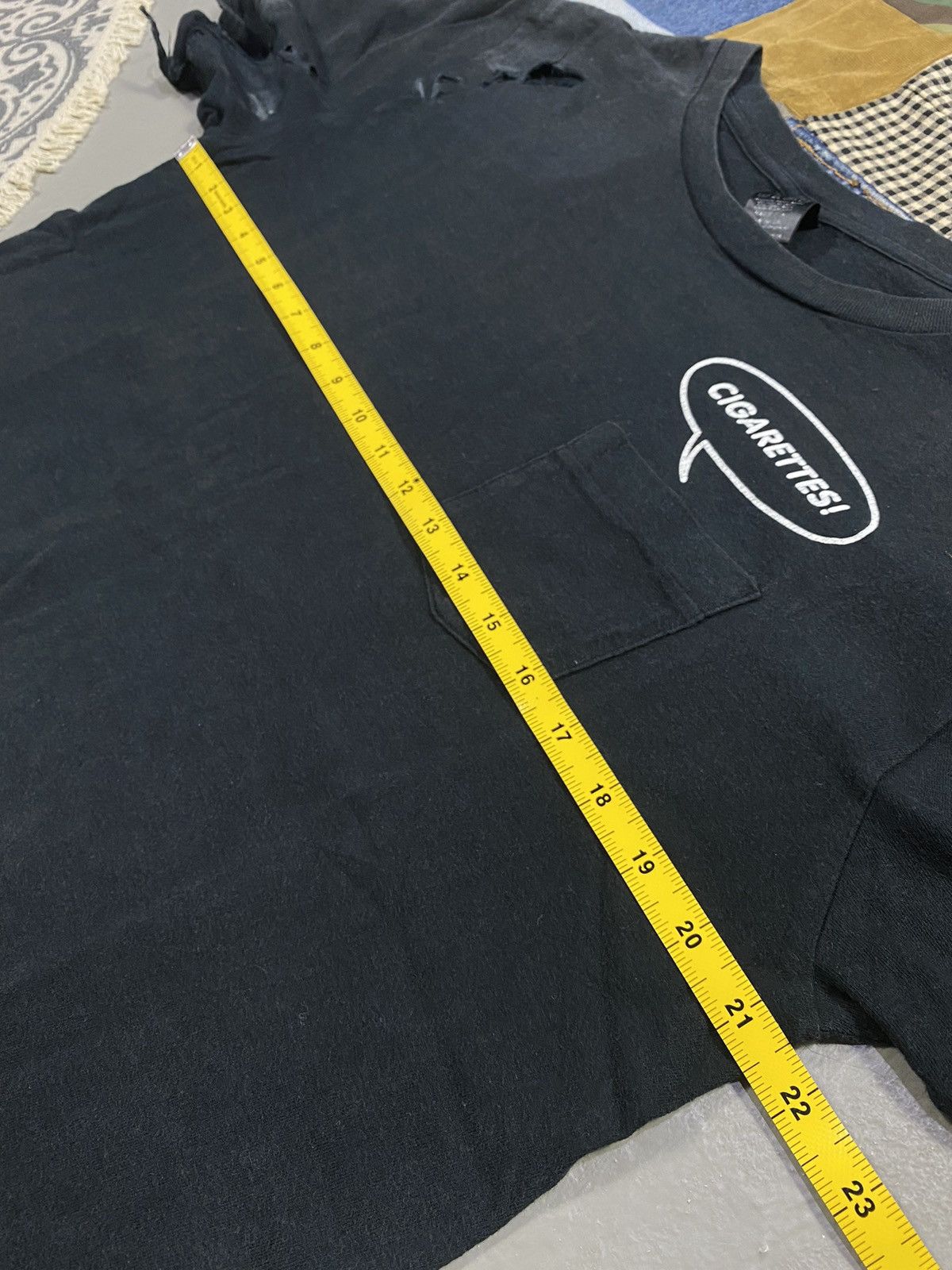 Japanese Brand × Number (N)ine Number Nine Cigarettes Pocket Distressed Tshirt Size US M / EU 48-50 / 2 - 6 Thumbnail