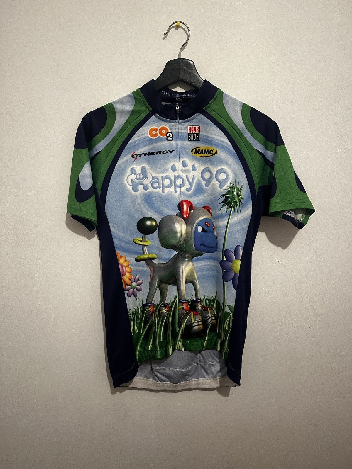 Pre-owned Happy99 Clio Cycling Jersey In Bleu