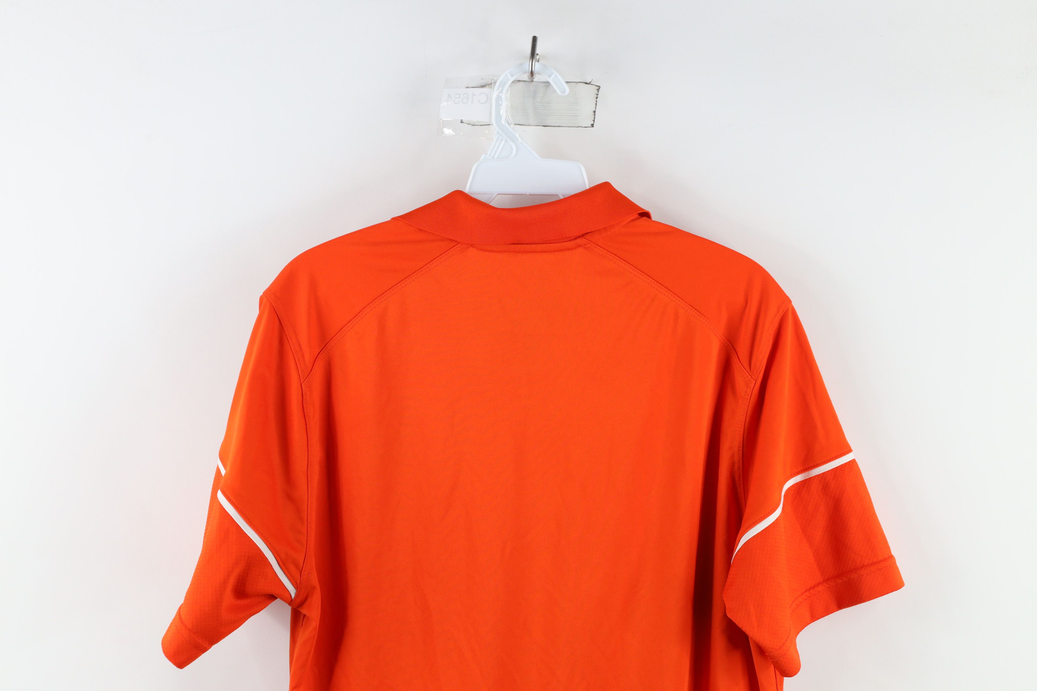 Nike × Vintage Nike Bowling Green State University Football Polo Orange Size US M / EU 48-50 / 2 - 13 Thumbnail
