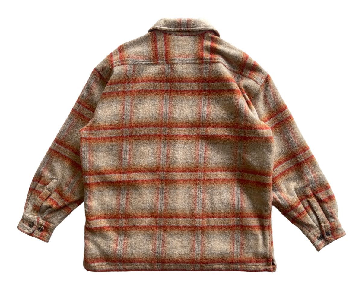 Japanese Brand Vintage 90s Wool Mohair Flannel Workers Jacket Size US M / EU 48-50 / 2 - 6 Thumbnail