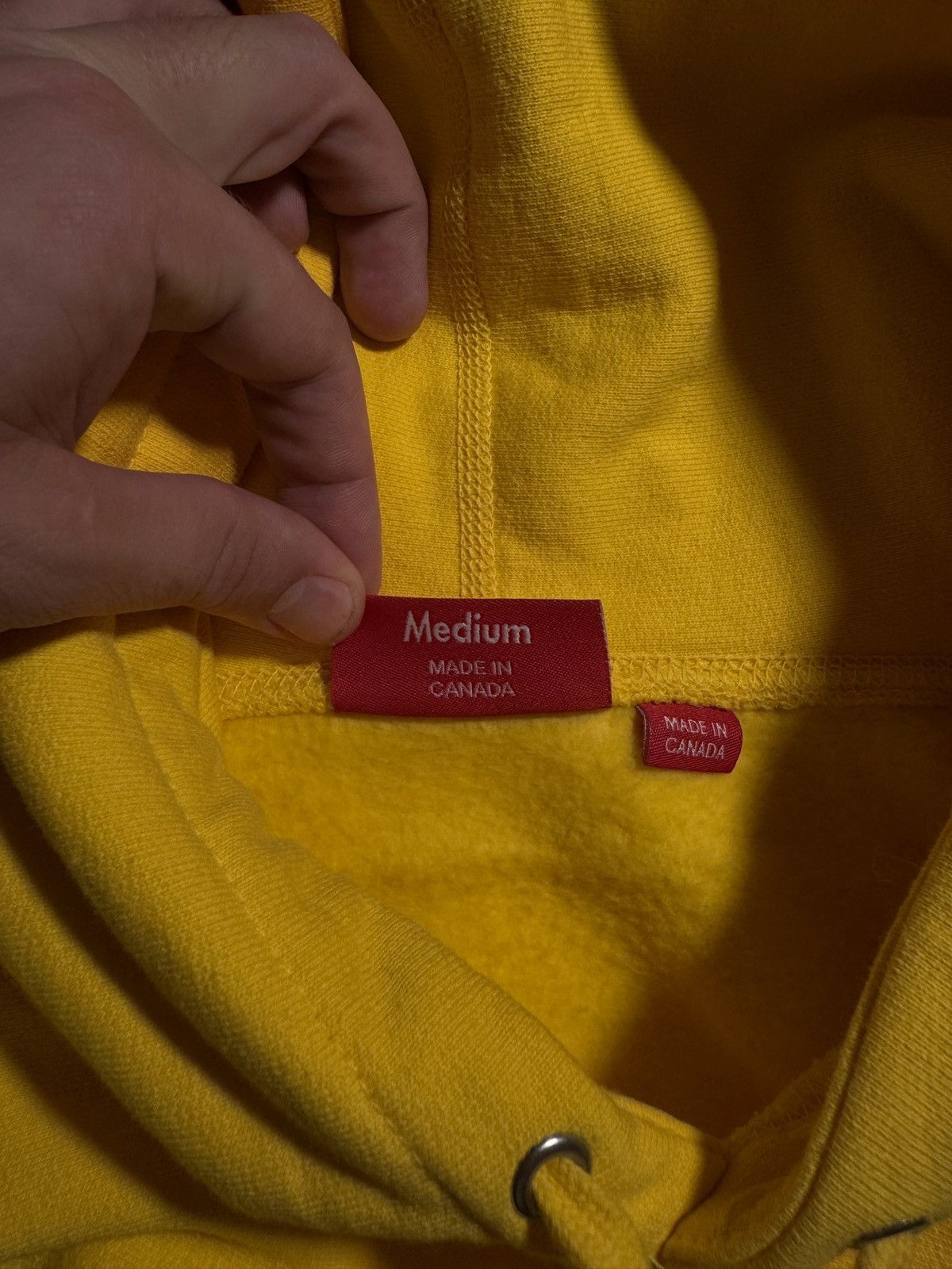 Supreme Supreme Bandana Box Logo Hoodie Yellow Size US M / EU 48-50 / 2 - 5 Thumbnail
