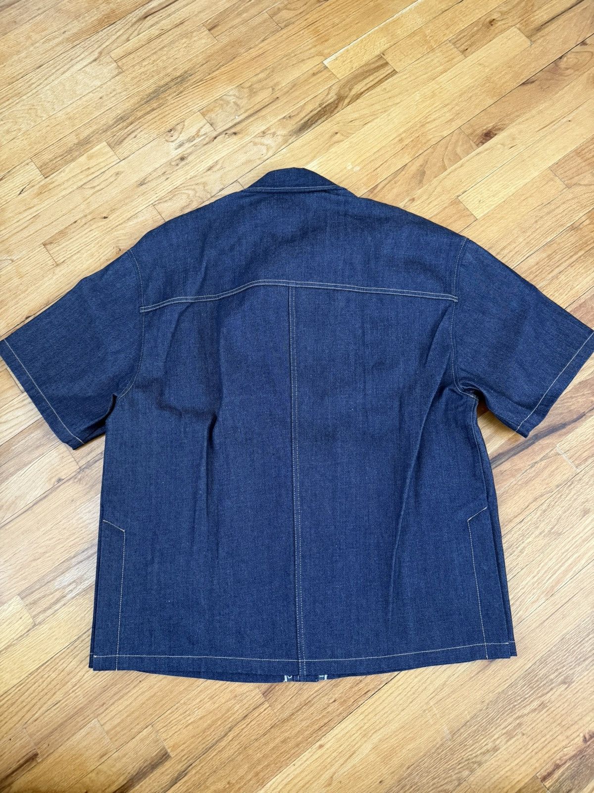 Gucci Gucci Cotton Selvedge Denim Shirt Size US M / EU 48-50 / 2 - 8 Thumbnail