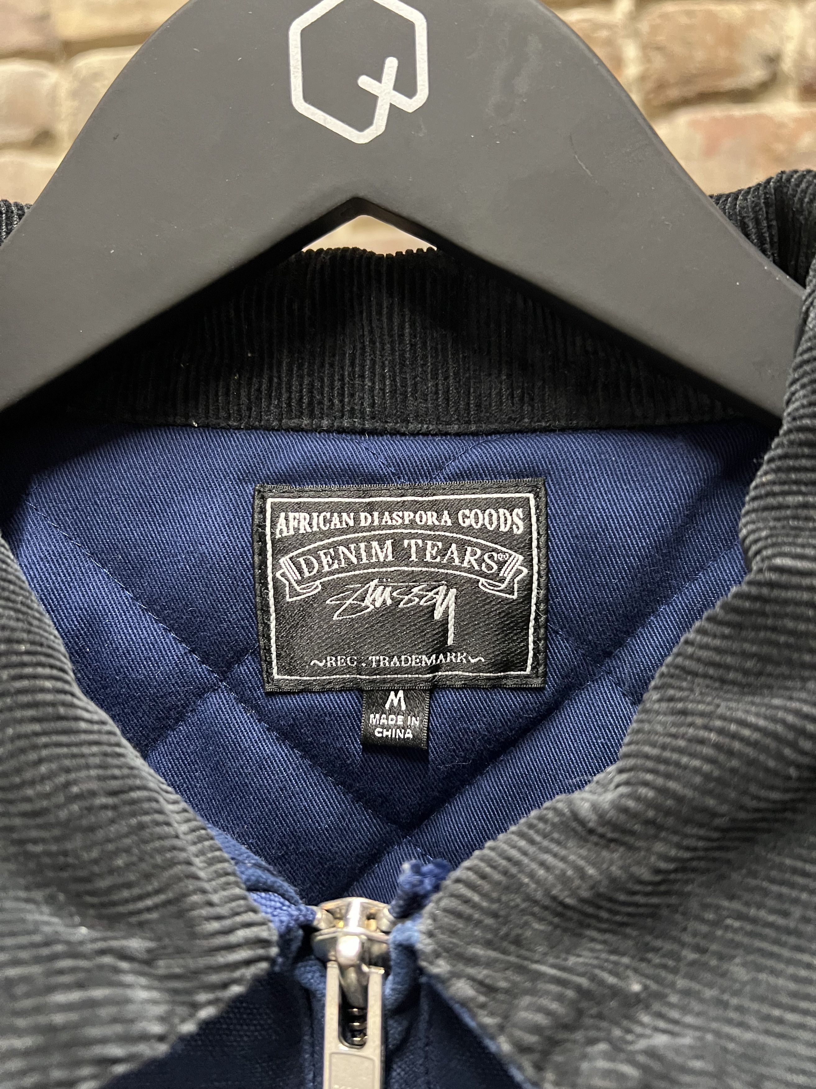 DENIM TEARS × Stussy Stussy x Denim Tears Canvas Jacket