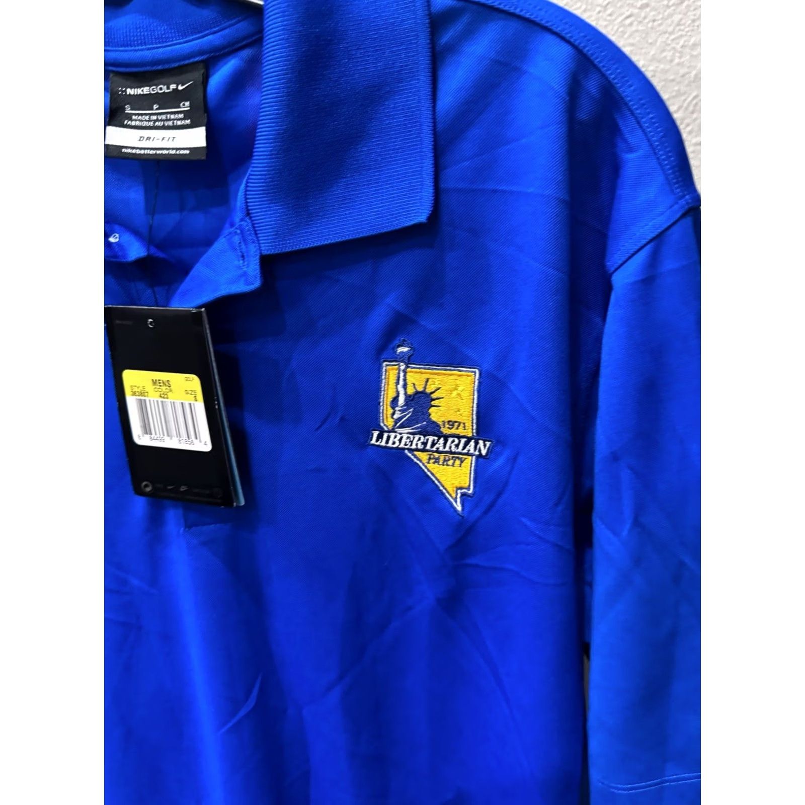 Nike Nike Nevada Libertarian POLO SHIRT S Men Multicolor Long Sleeve XS? Size US S / EU 44-46 / 1 - 5 Thumbnail