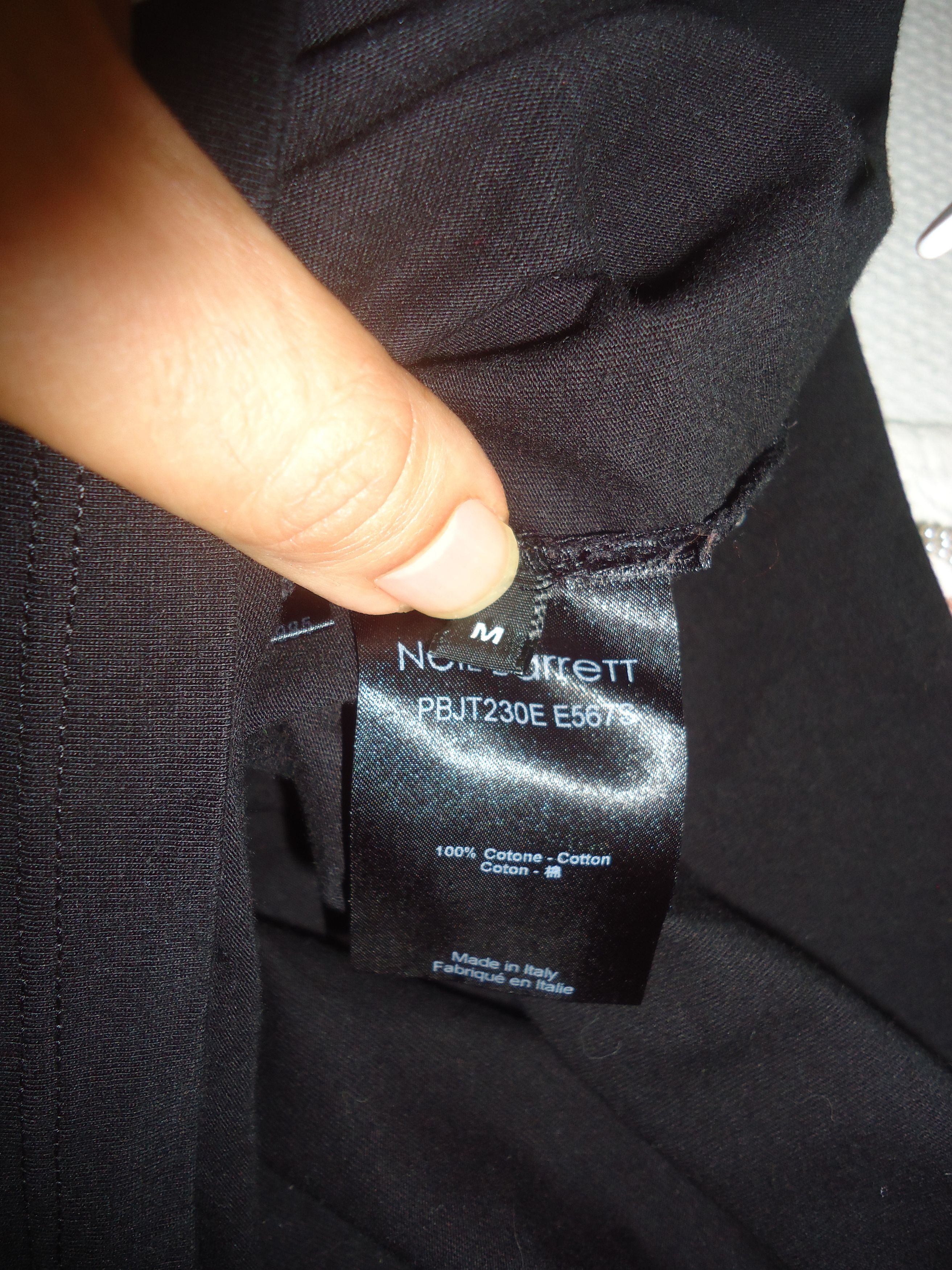 Jay-Z × Neil Barrett Neil Barrett Jay De Niro Slim T Shirt Size M Mint Size US M / EU 48-50 / 2 - 5 Thumbnail