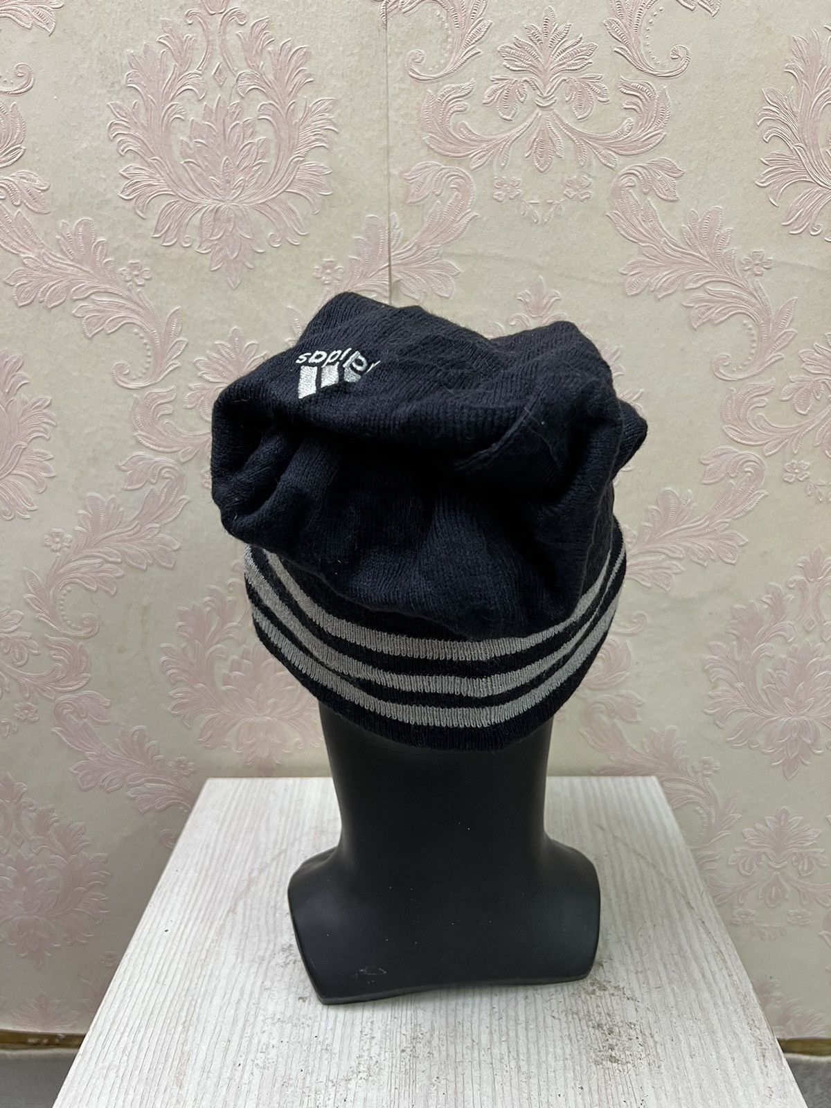 Adidas Adidas Big Logo Beanie Hats Size ONE SIZE - 5 Thumbnail