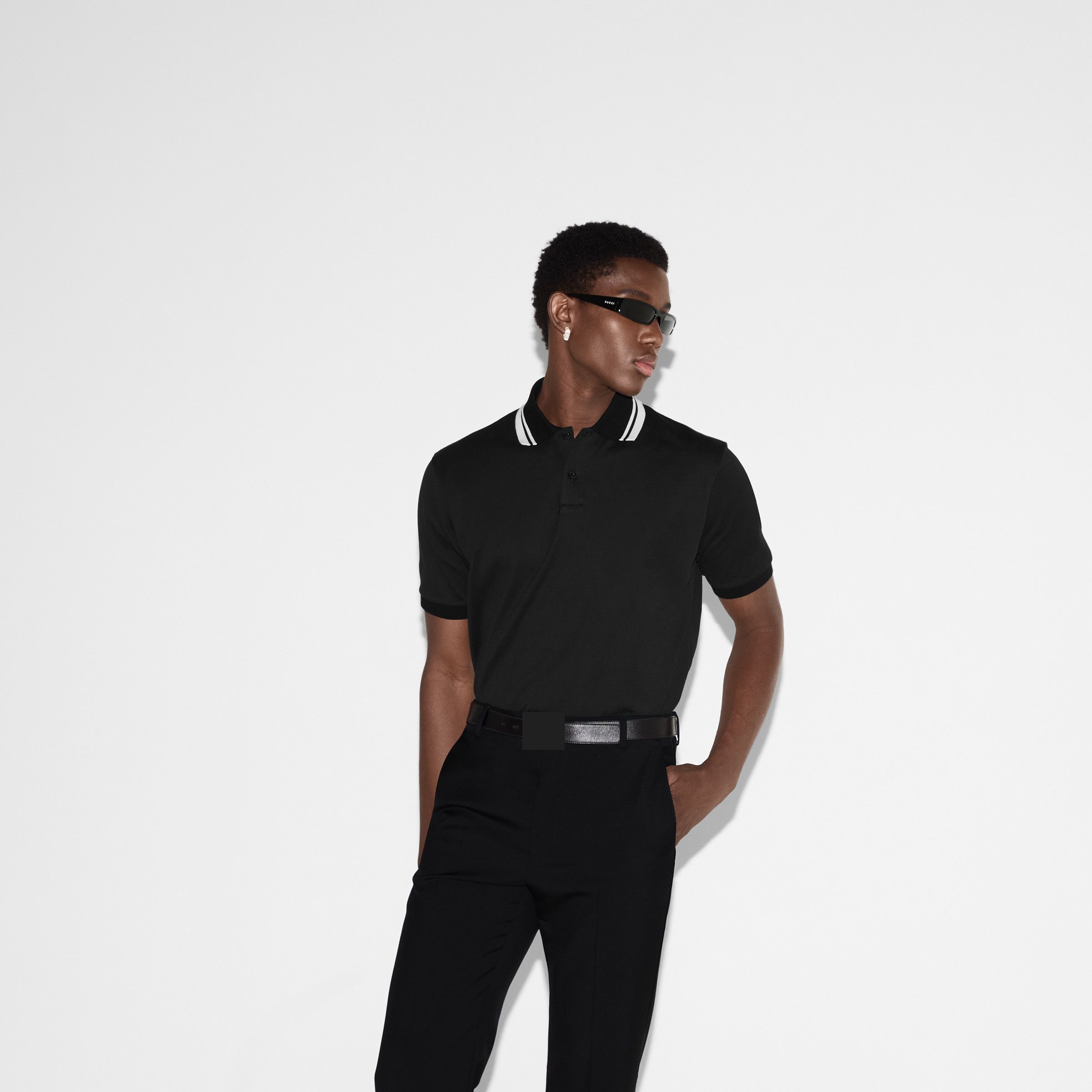 Other Men’s Black Polo Shirt – Classic Short Sleeve Polo Size US S / EU 44-46 / 1 - 1 Thumbnail