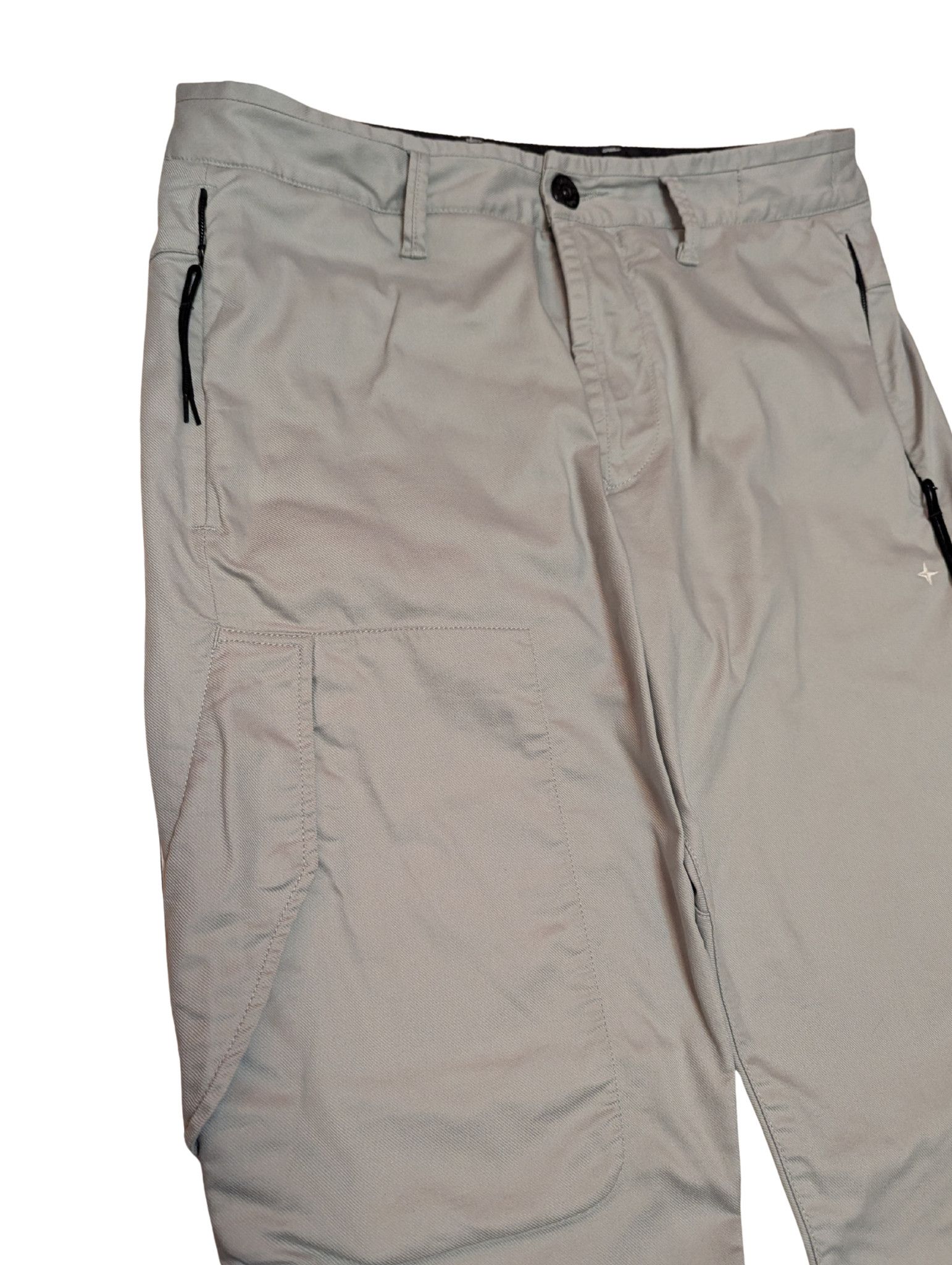 Stone Island Stone Island cargo pants in light grey, Type RE-T fit. Size US 30 / EU 46 - 5 Thumbnail