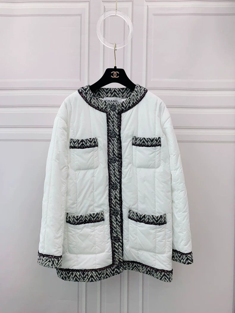 Chanel Chanel Forest series cotton clothes coat Size XXS / US 00 / IT 34 - 2 Thumbnail