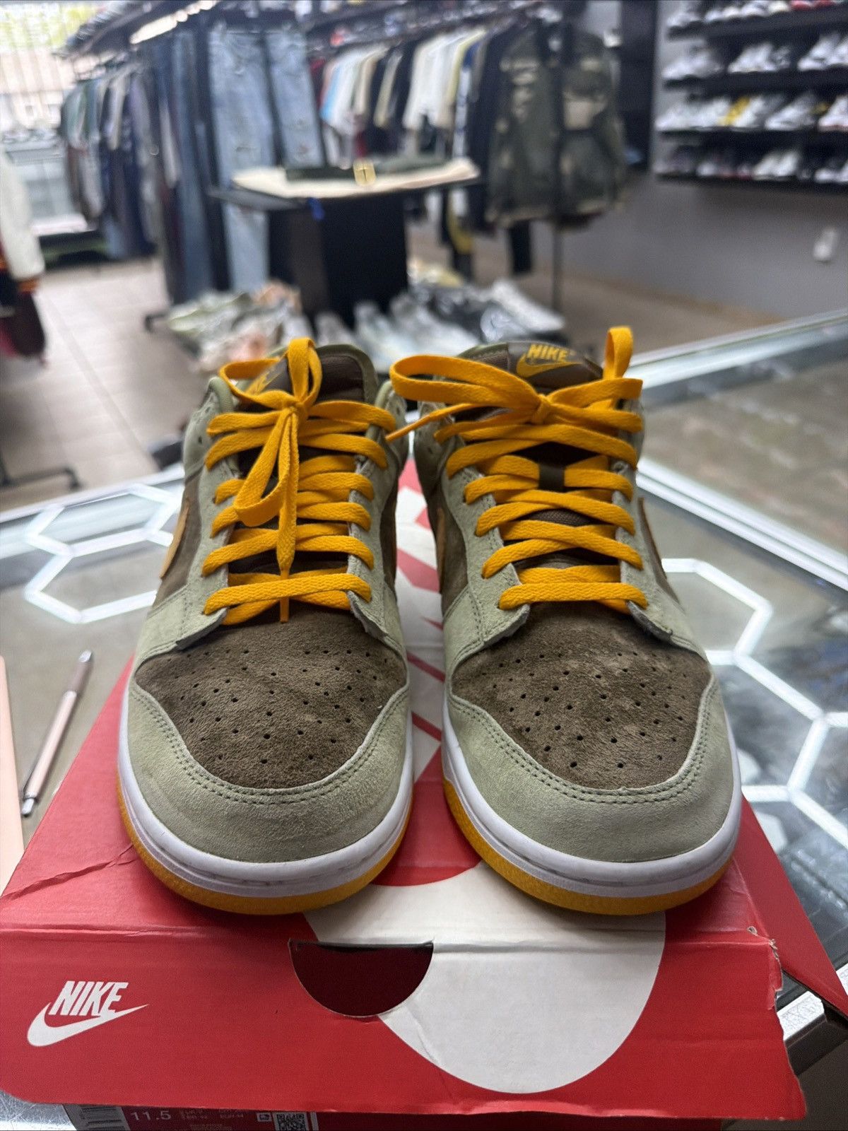 Nike Size 10 - Nike Dunk “Dusty Olive” OG All Super Clean Size US 10 / EU 43 - 6 Thumbnail