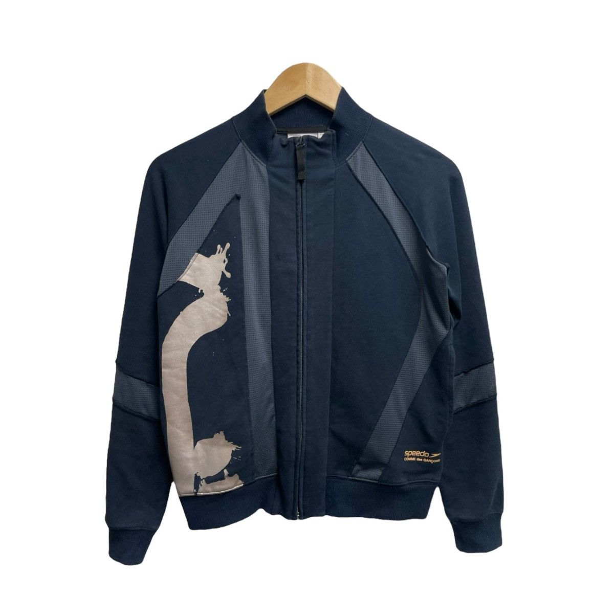 image of Comme Des Garcons x Speedo Comme Des Garçon X Speedo Jacket in Blue, Women's (Size XS)