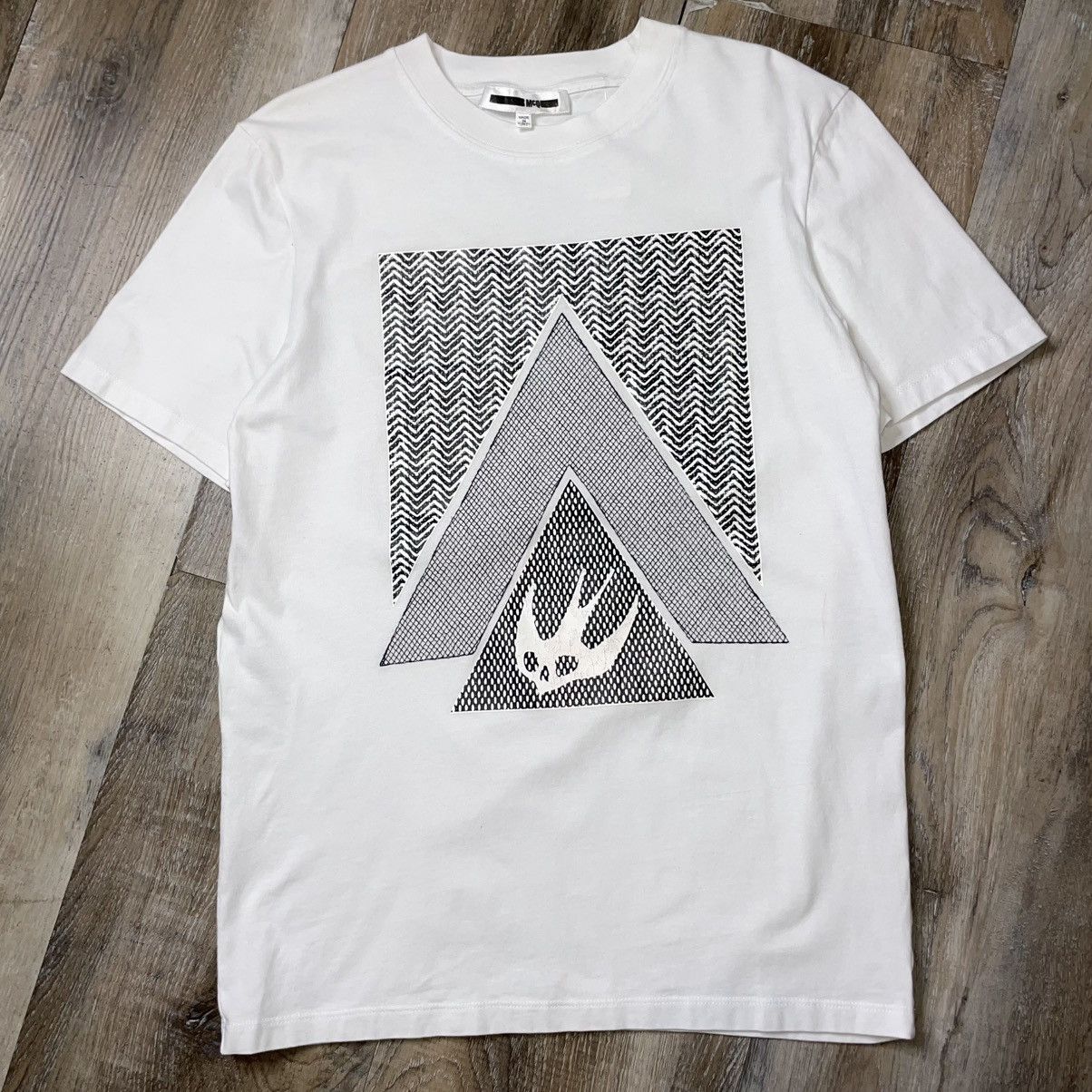 Alexander McQueen Alexander McQueen McQ Graphic Tee Shirt Mens Small Swallow Size US S / EU 44-46 / 1 - 1 Thumbnail