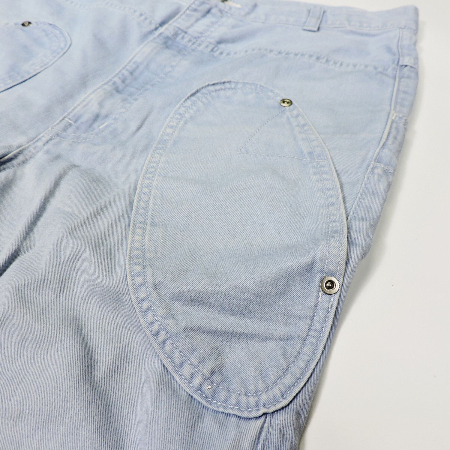 Issey Miyake MERCIBEAUCOUP BY ISSEY MIYAKE DENIM LONG PANTS Size US 31 - 11 Thumbnail
