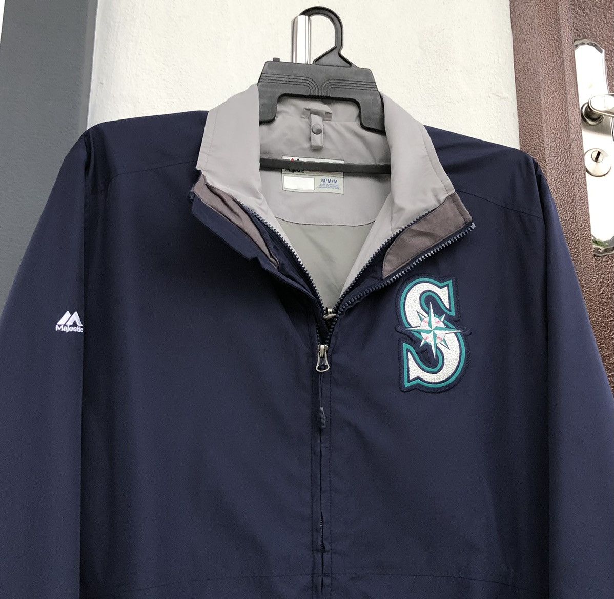 Majestic Vintage Seattle Mariners MLB Lightweight Jacket Size US M / EU 48-50 / 2 - 3 Thumbnail