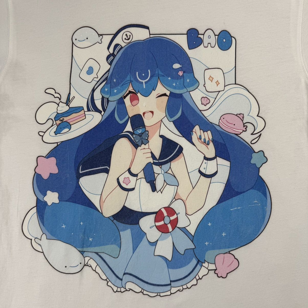 Anime Japan Bao the Whale Sailor Whale T-shirt Size US S / EU 44-46 / 1 - 6 Thumbnail