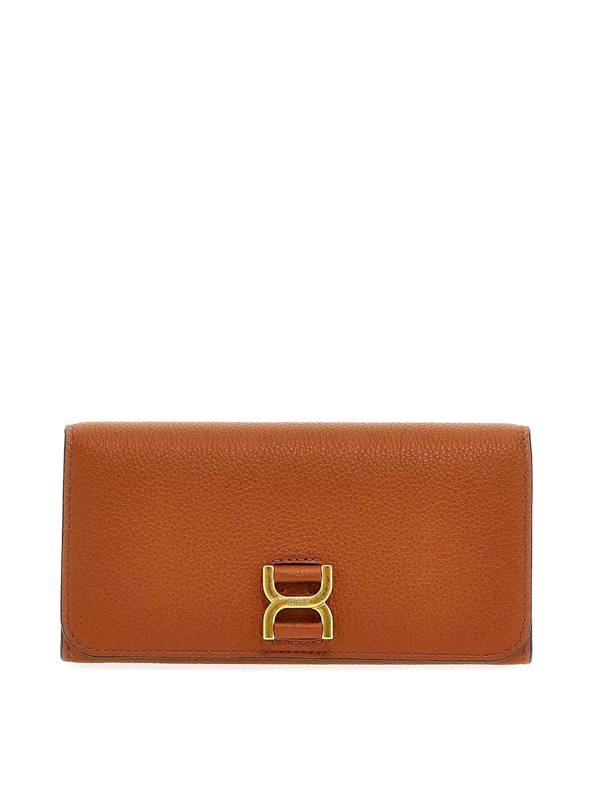 Chloe o1loc1c10226 Size: OS / Marcie Long Wallet in Tan Size ONE SIZE - 1 Thumbnail