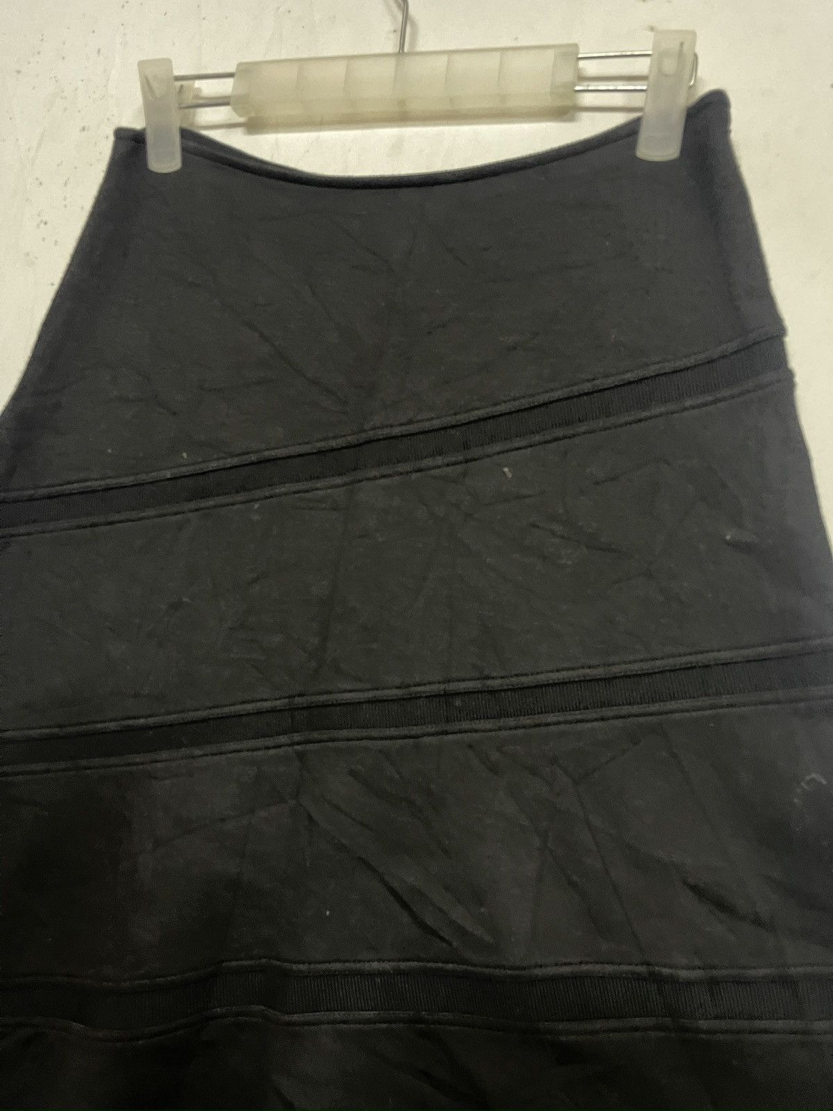 Jil Sander GRAILLL🔥Jil Sander Navy Asymmetrical Hem Skirt Size 24" / US 00 / IT 34 - 6 Thumbnail